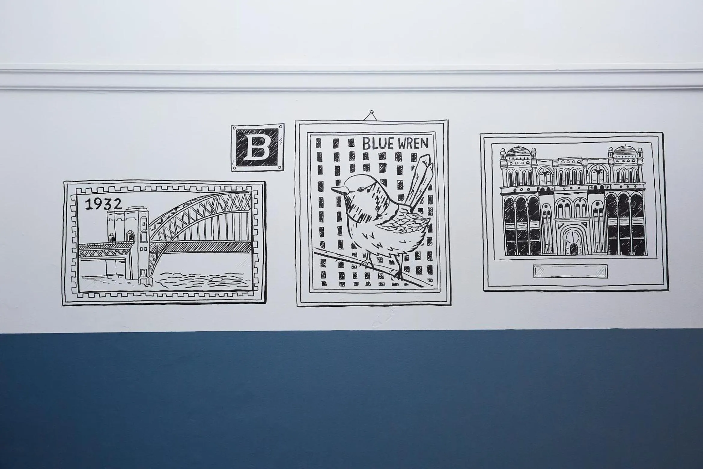 Decorative detail in Bridgeview Hotel Willoughby