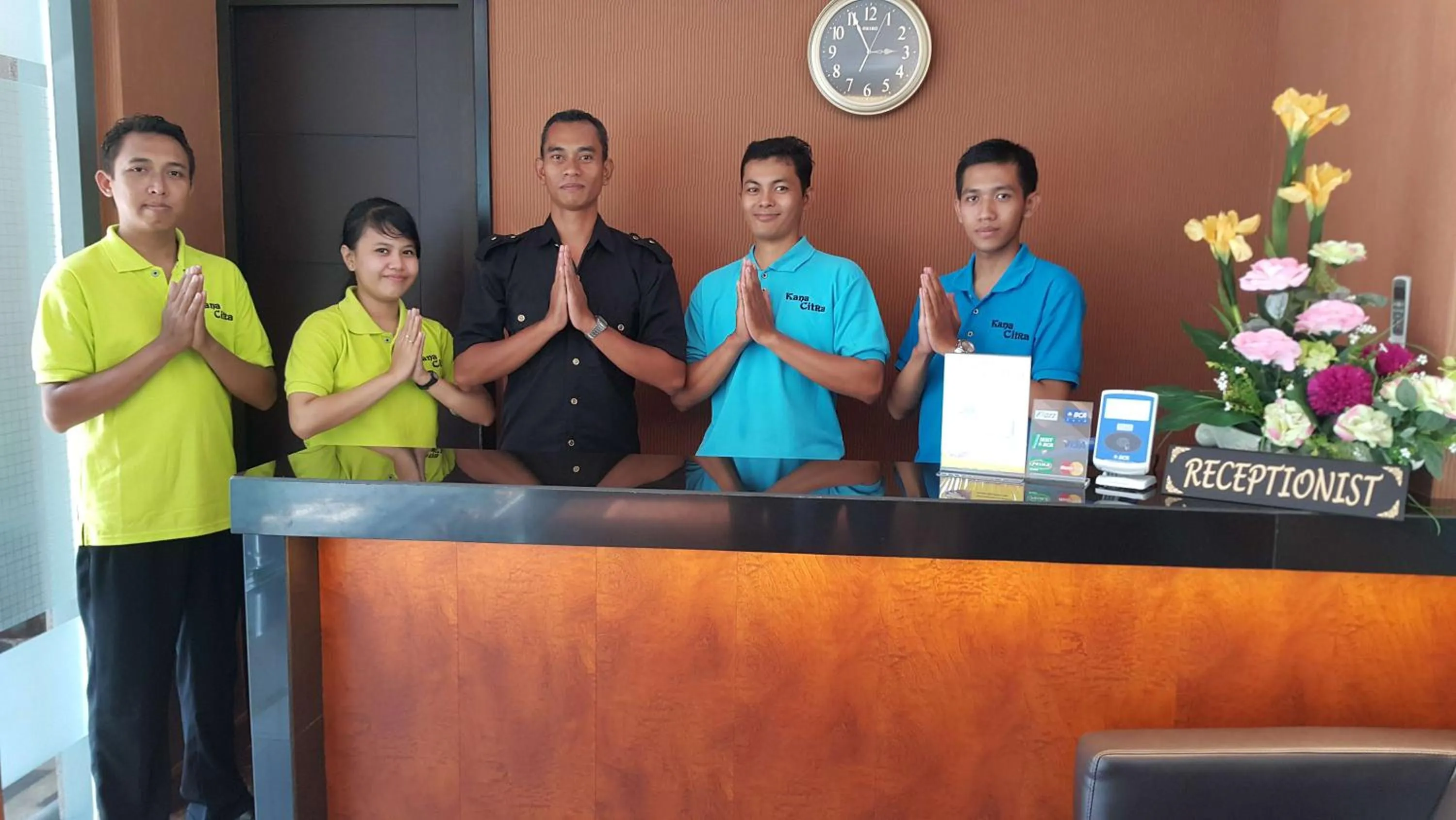 Staff in Kana Citra Guesthouse
