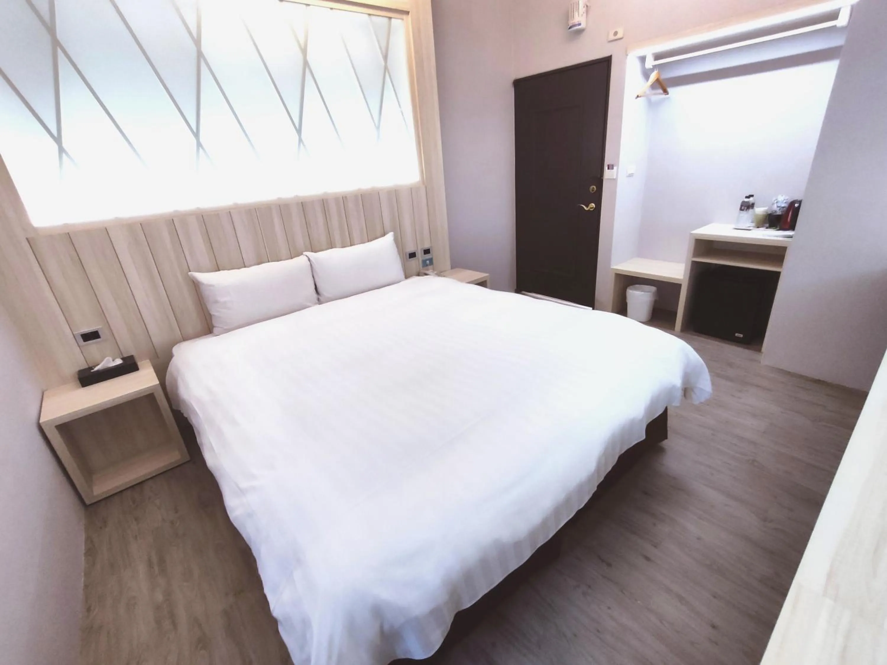 Bed in AOIKE Hot Spring Hotel