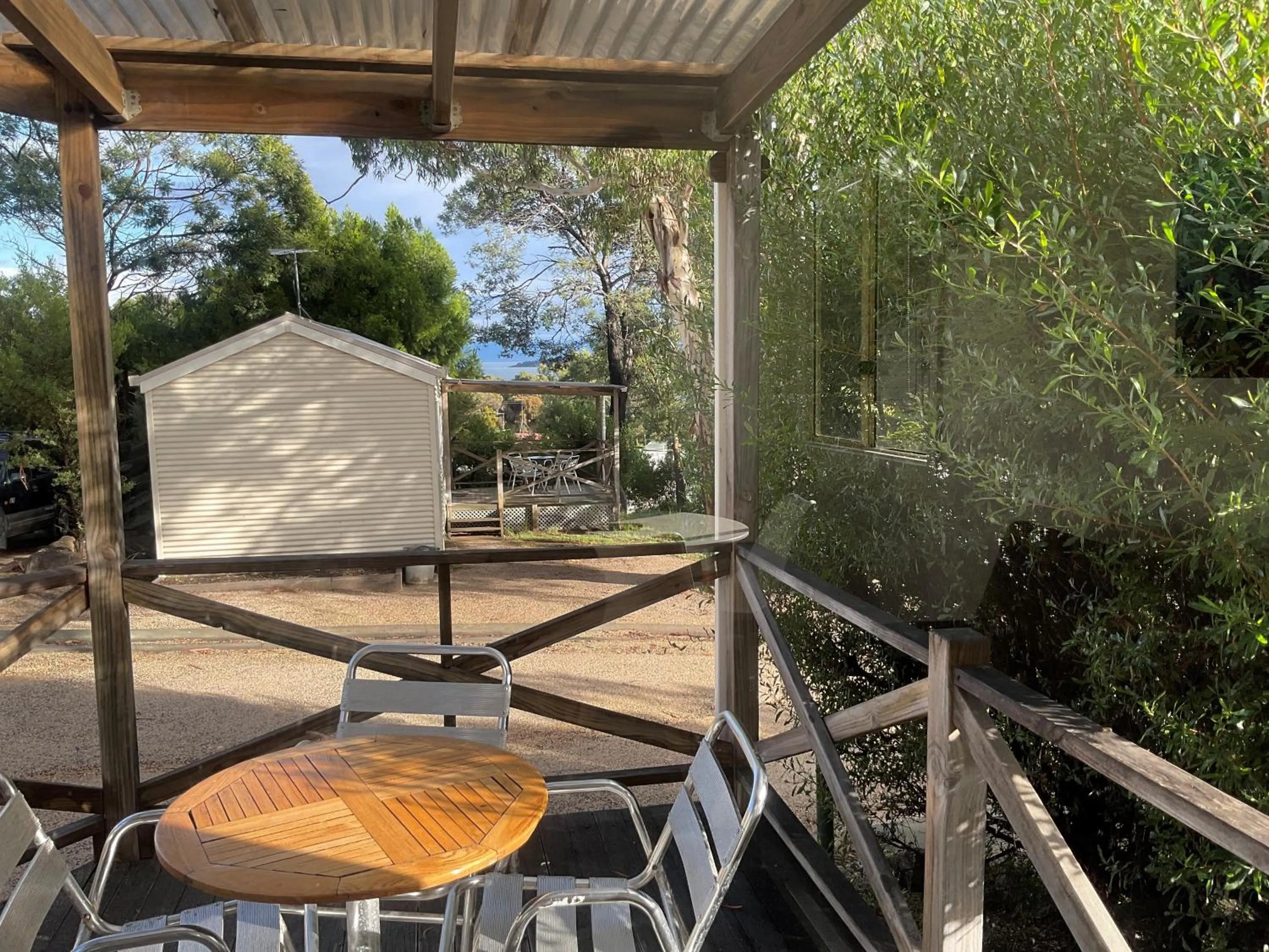 Sea view in BIG4 Iluka on Freycinet