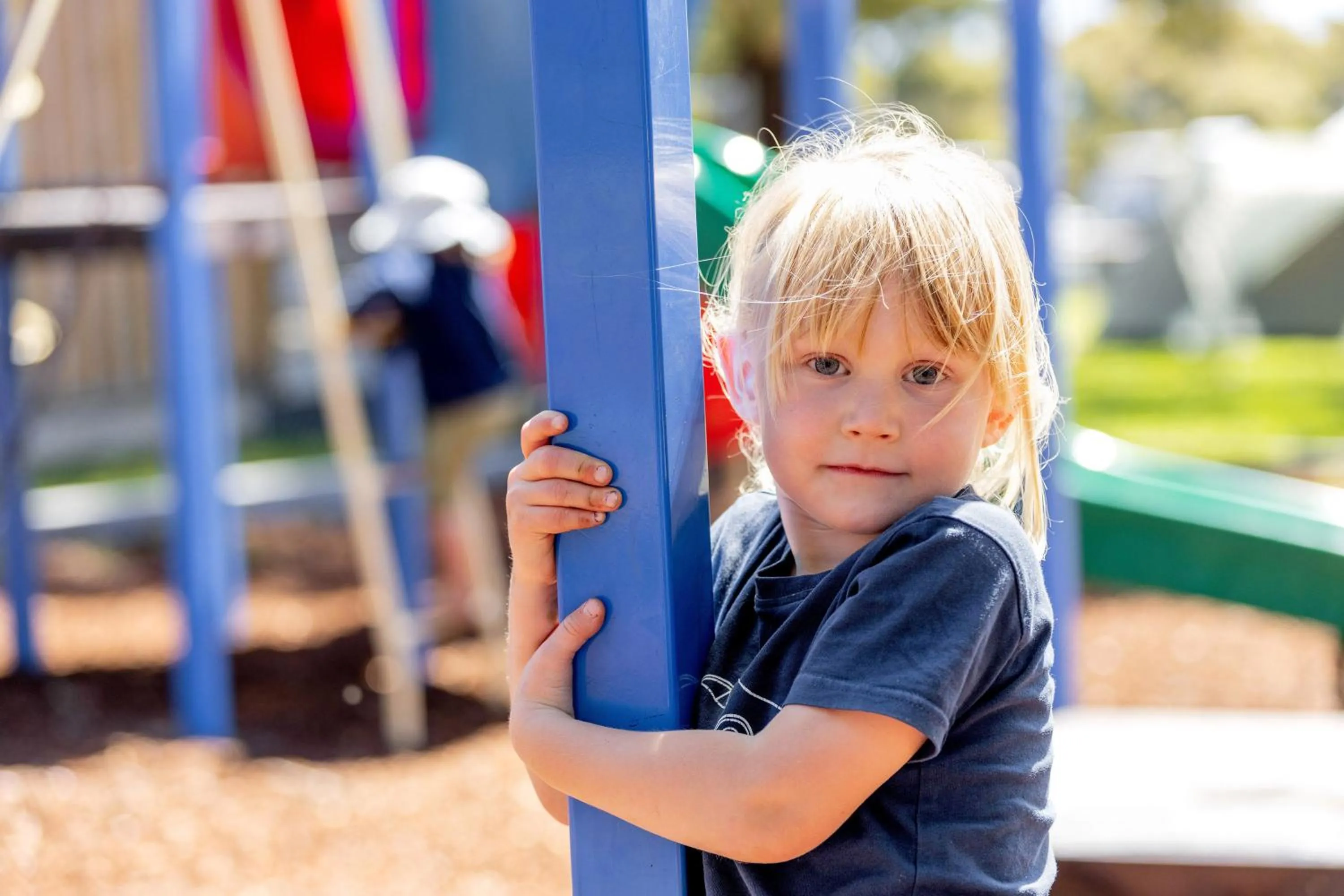 Children play ground in BIG4 Iluka on Freycinet