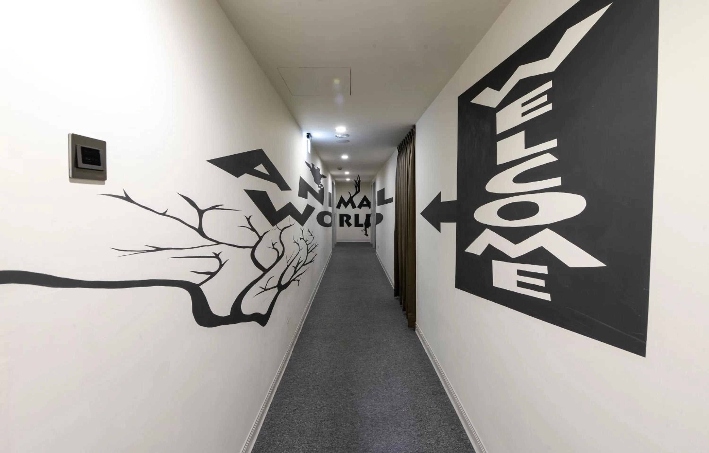 Decorative detail in Taichung Box Design Hotels