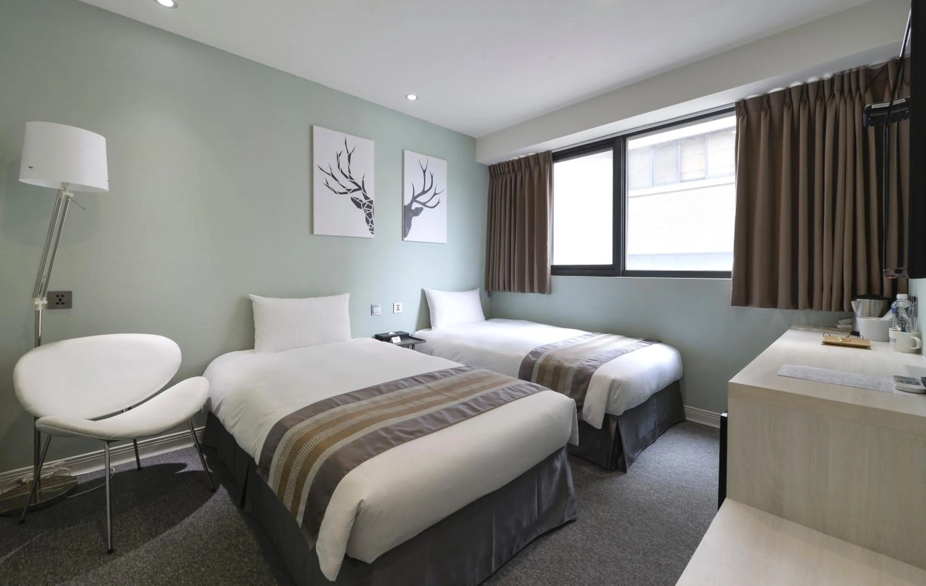 Photo of the whole room, Bed in Taichung Box Design Hotels