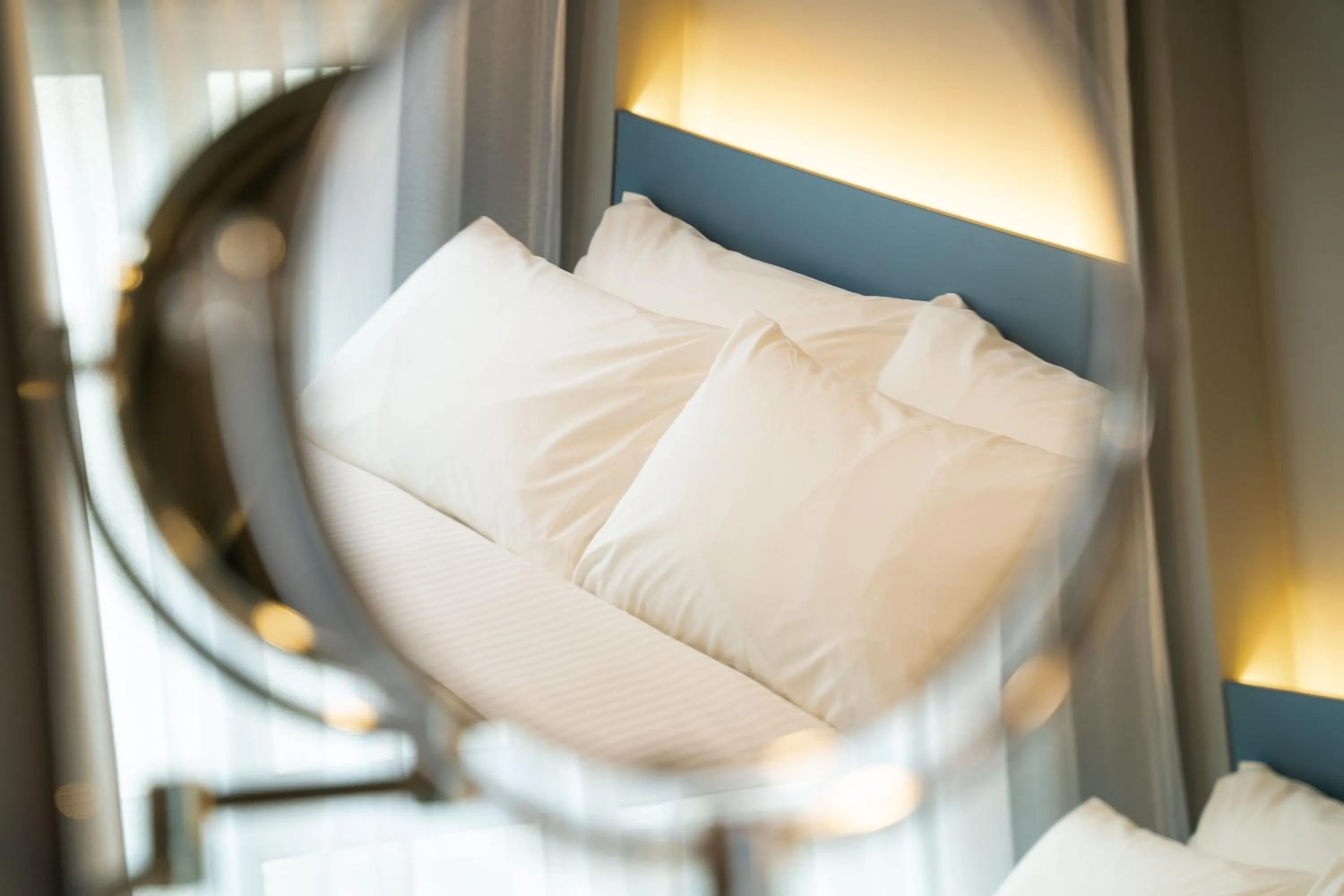 Bed in Hotel Bencoolen at Hong Kong Street