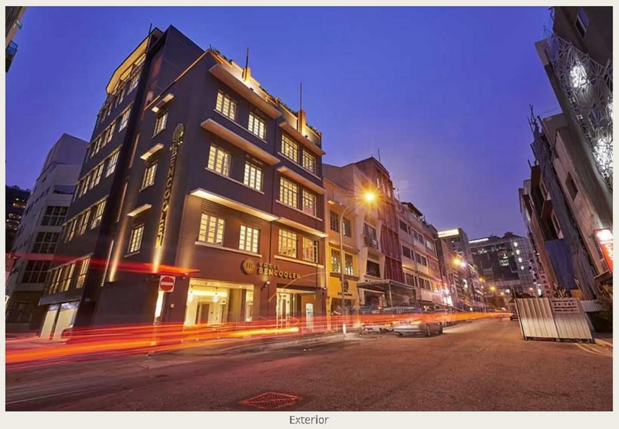 Property building in Hotel Bencoolen at Hong Kong Street Property building in Hotel Bencoolen at Hong Kong Street