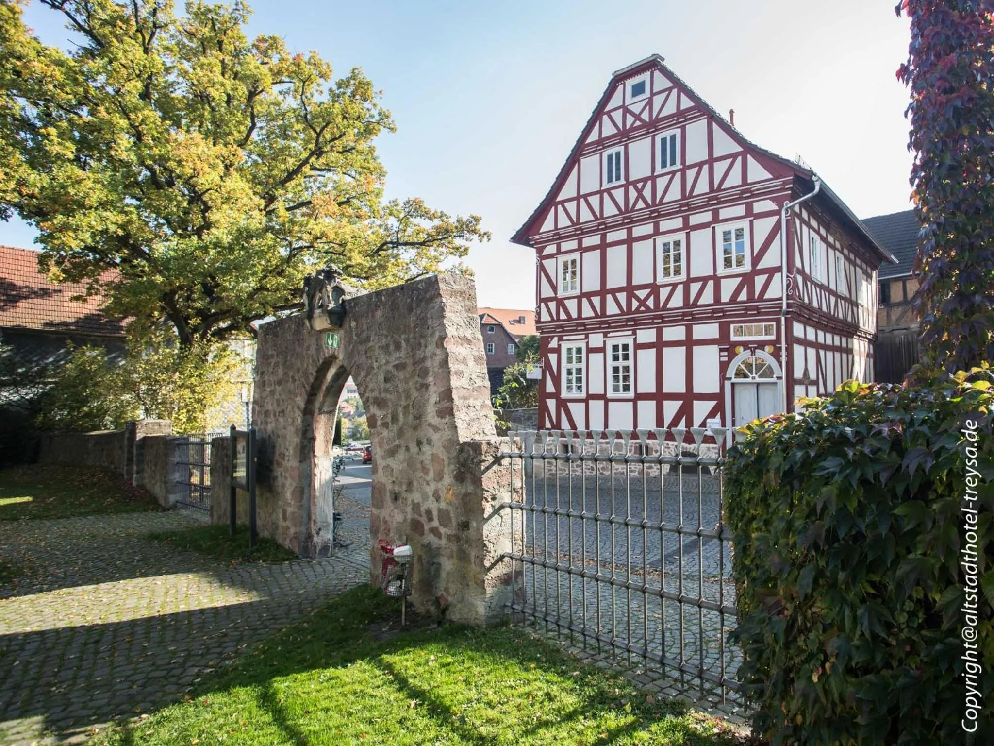 Property building in Altstadthotel Treysa