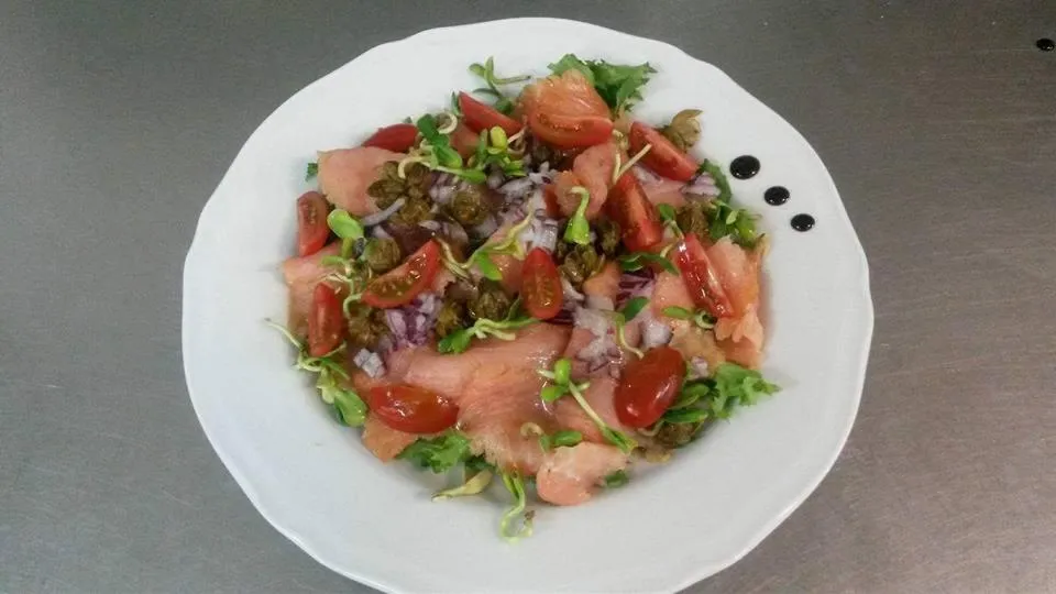 Food close-up in Hotel Korona