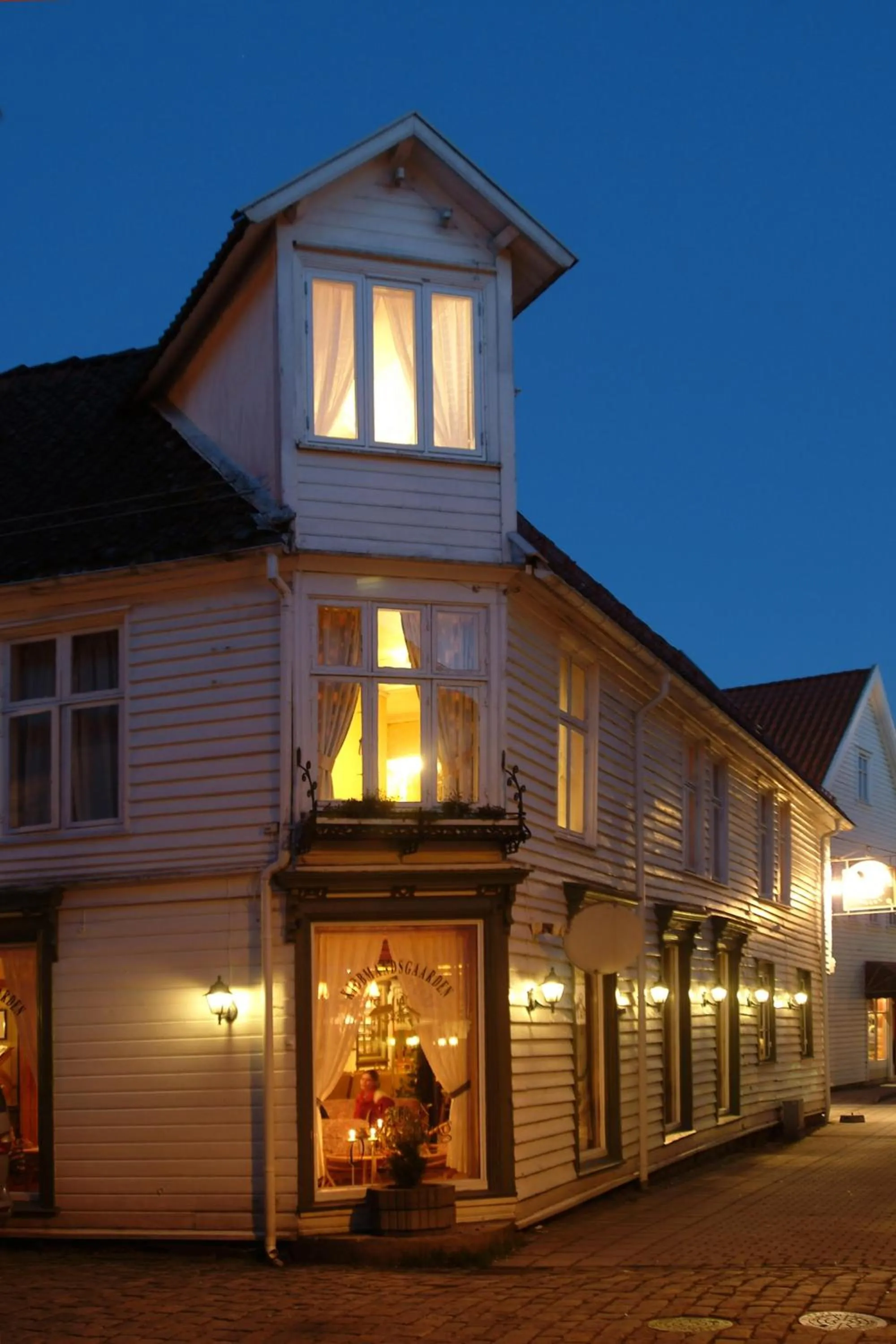 Property building in Kjøbmandsgaarden Hotel