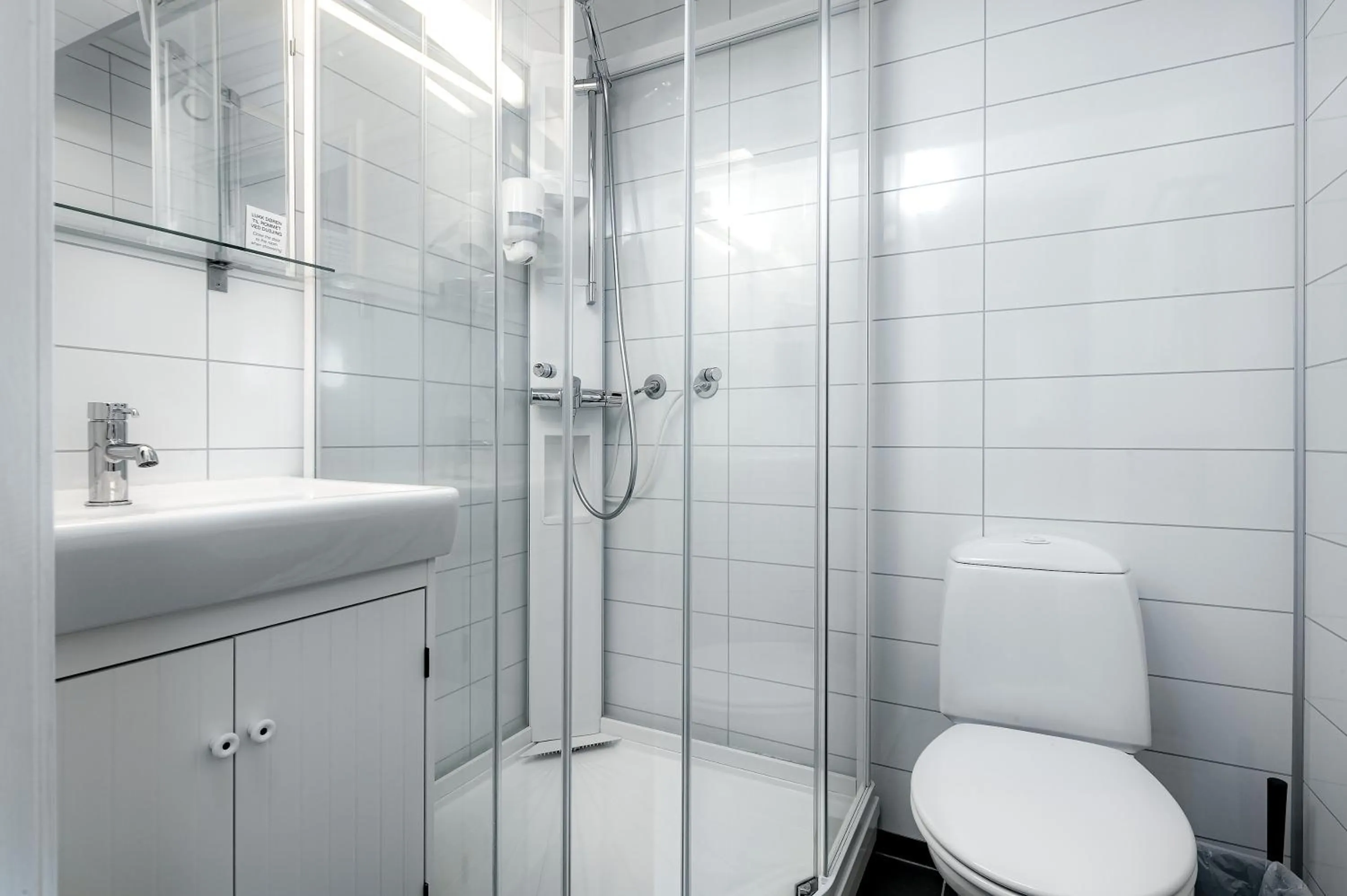 Bathroom in Kjøbmandsgaarden Hotel