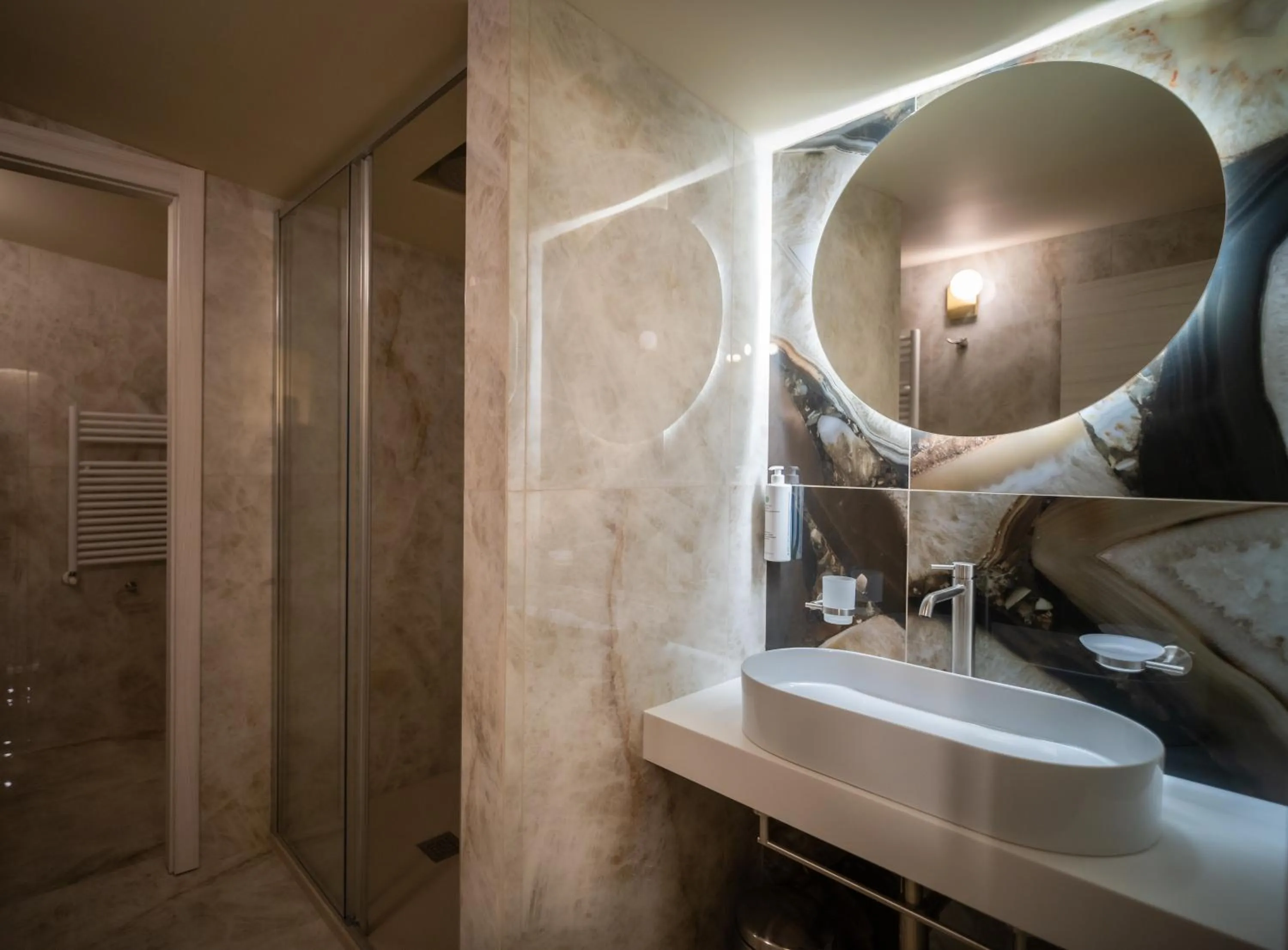 Shower in Dimora Galeno