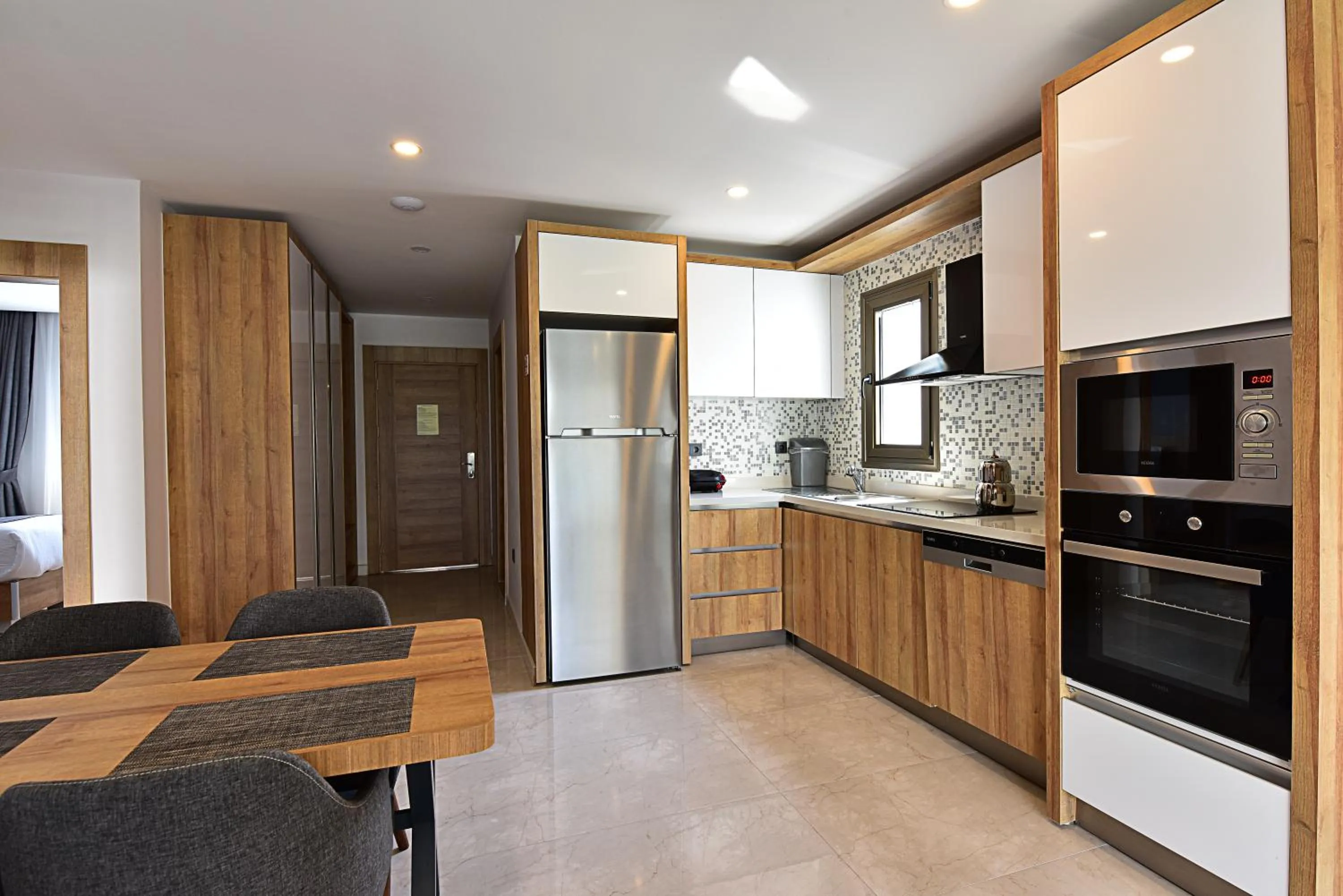 Kitchen or kitchenette in Jasmin Elite Residence & SPA