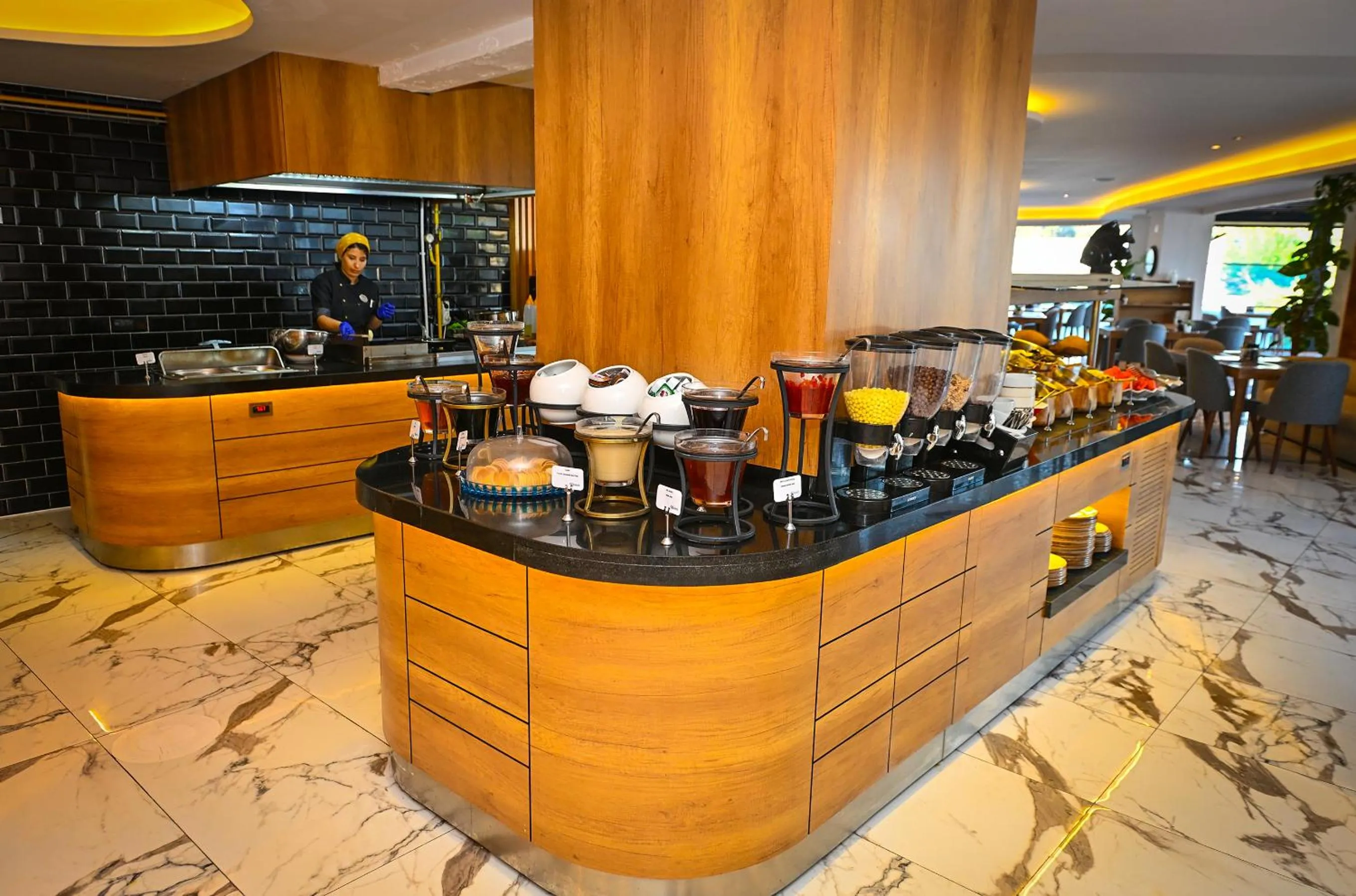 Restaurant/places to eat in Jasmin Elite Residence & SPA