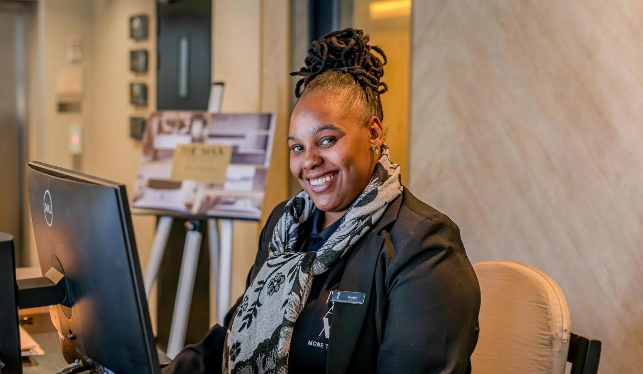 Lobby or reception in The Max Hotel Sandton