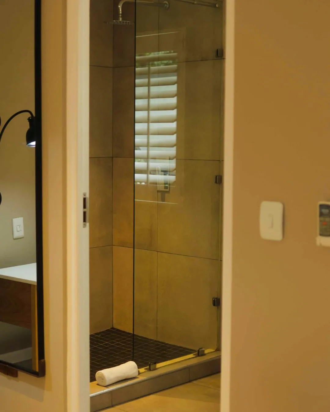 Shower in The Max Hotel Sandton