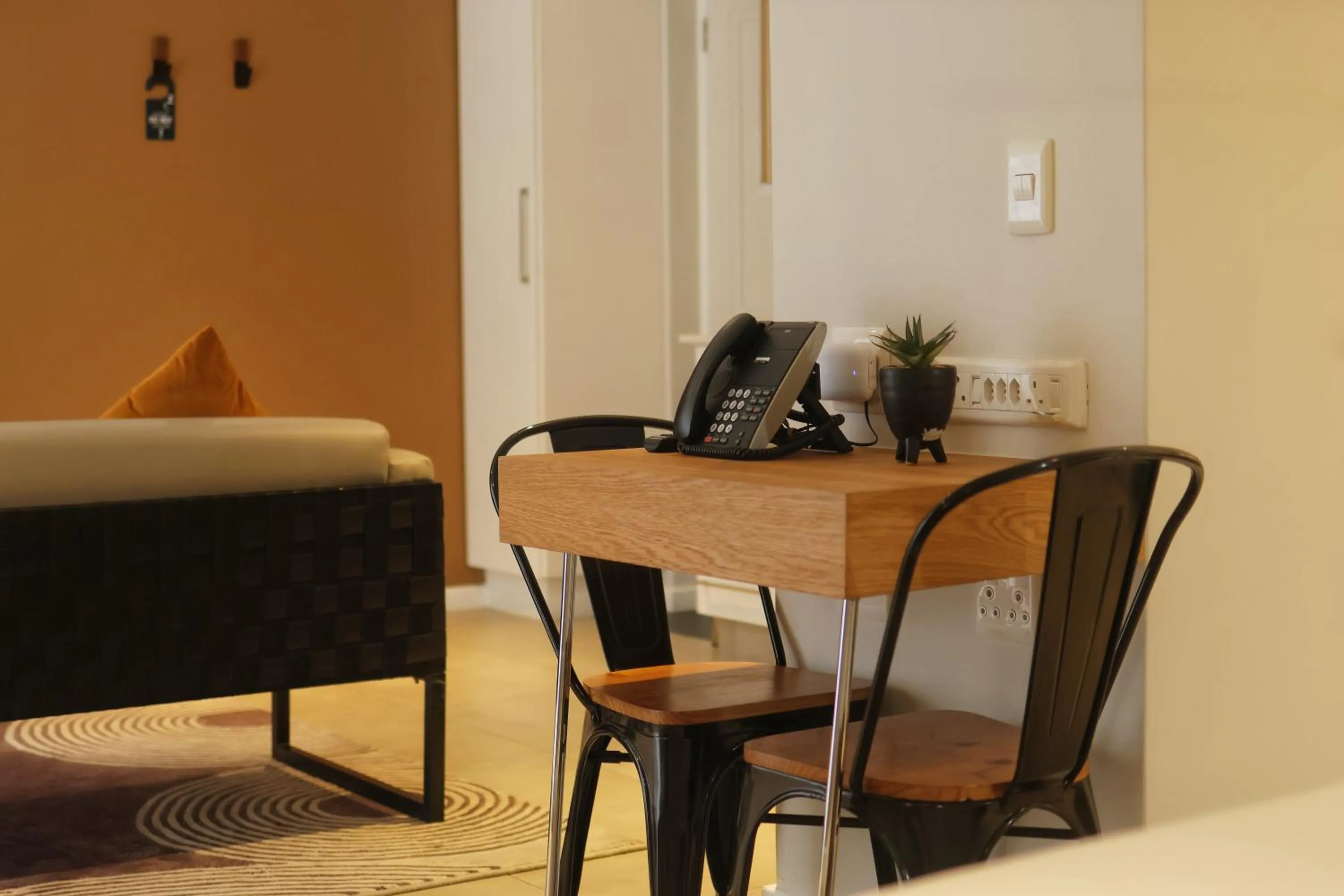 Living room in The Max Hotel Sandton