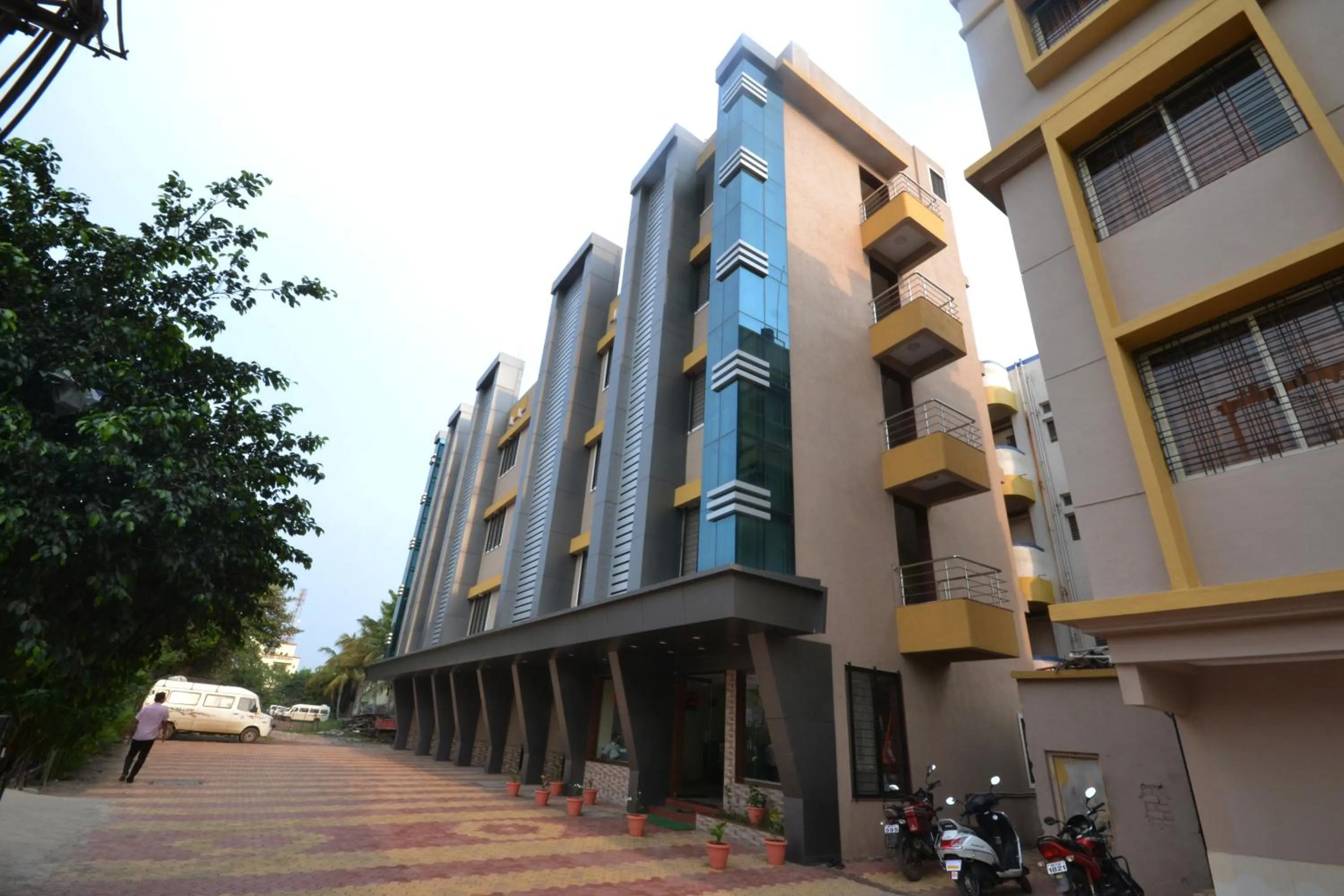 Property building in Hotel Yogiraj