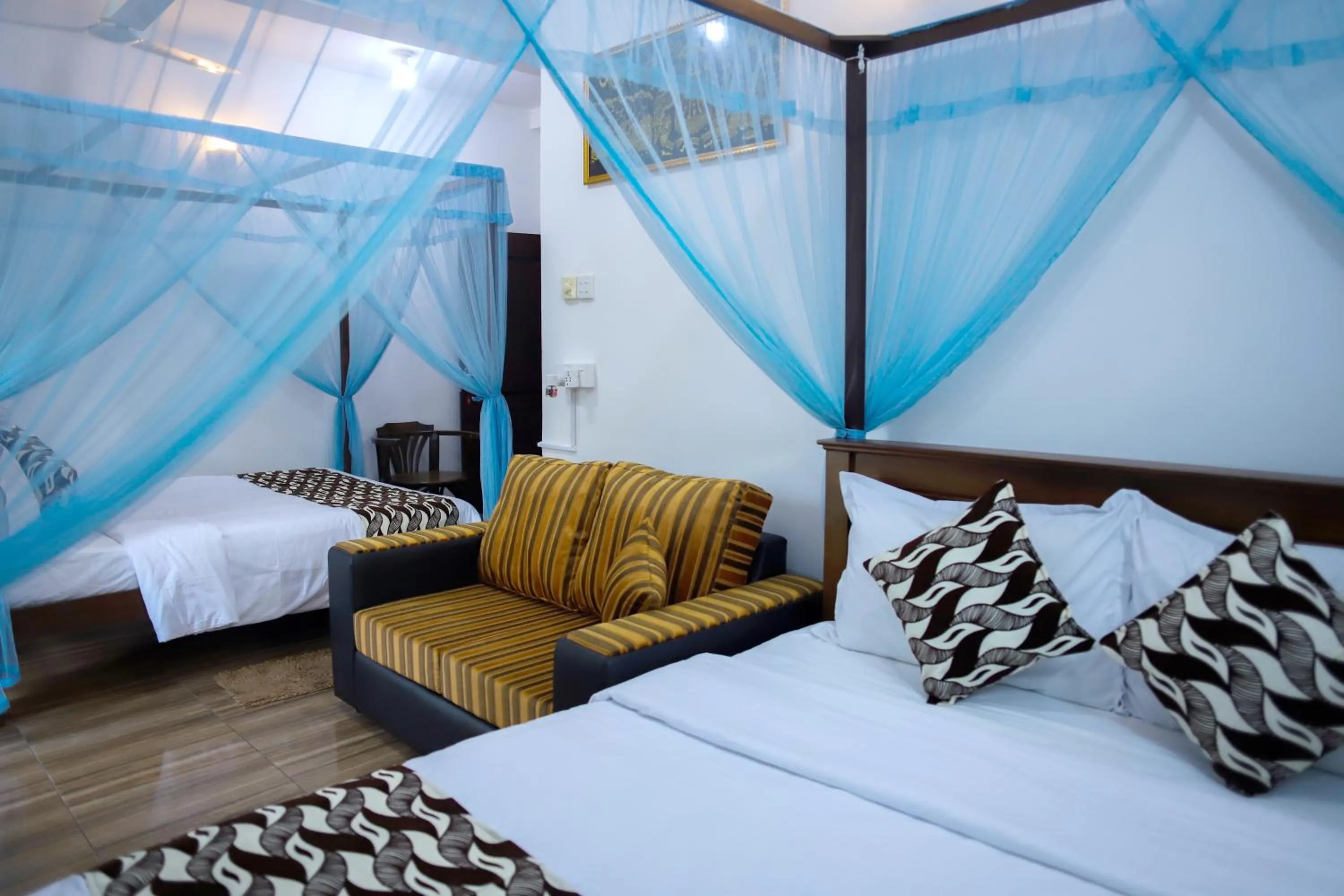 Bedroom, Bed in Village Star Rest-Mirissa