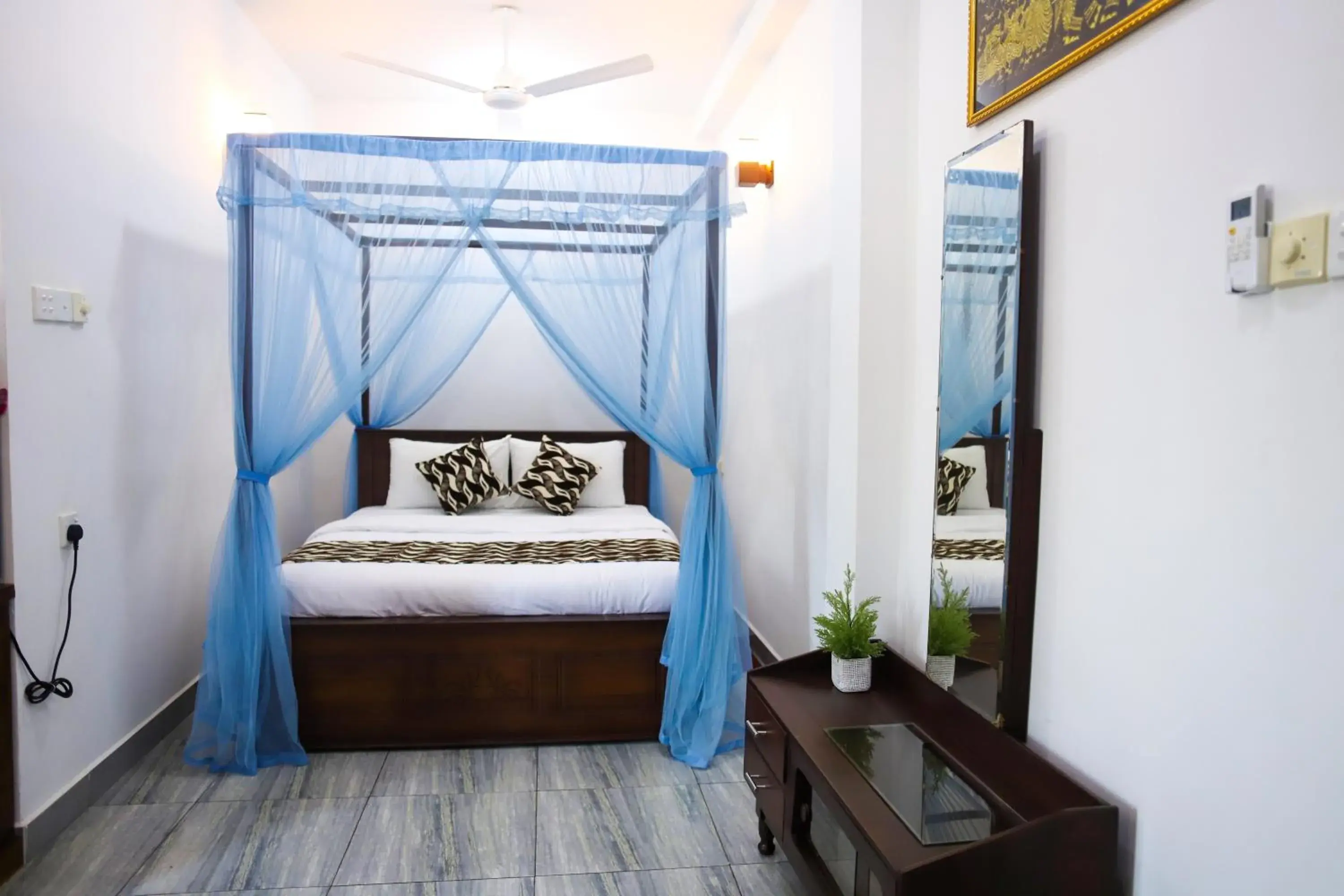 Deluxe Double Room with Balcony in Village Star Rest-Mirissa Deluxe Double Room with Balcony in Village Star Rest-Mirissa