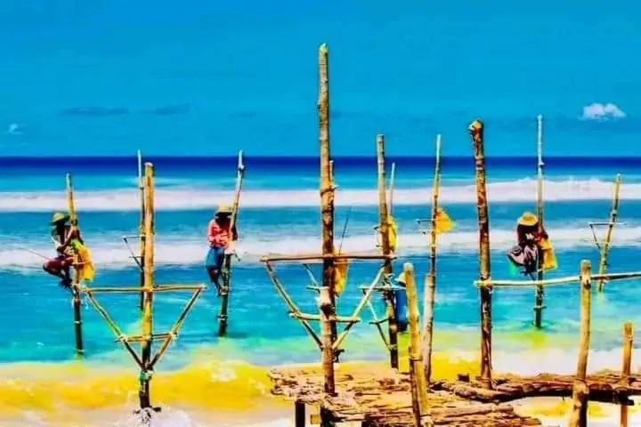 Beach in Village Star Rest-Mirissa