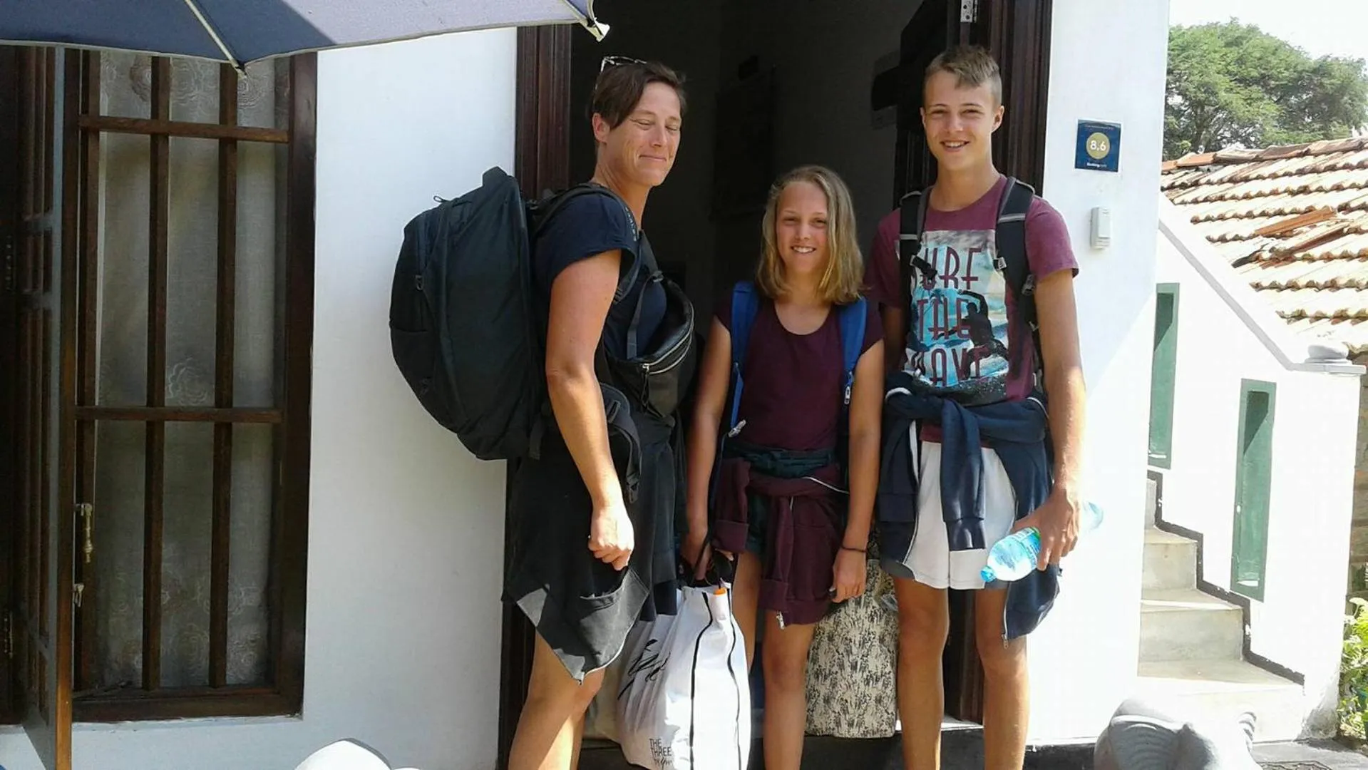 Family in Village Star Rest-Mirissa