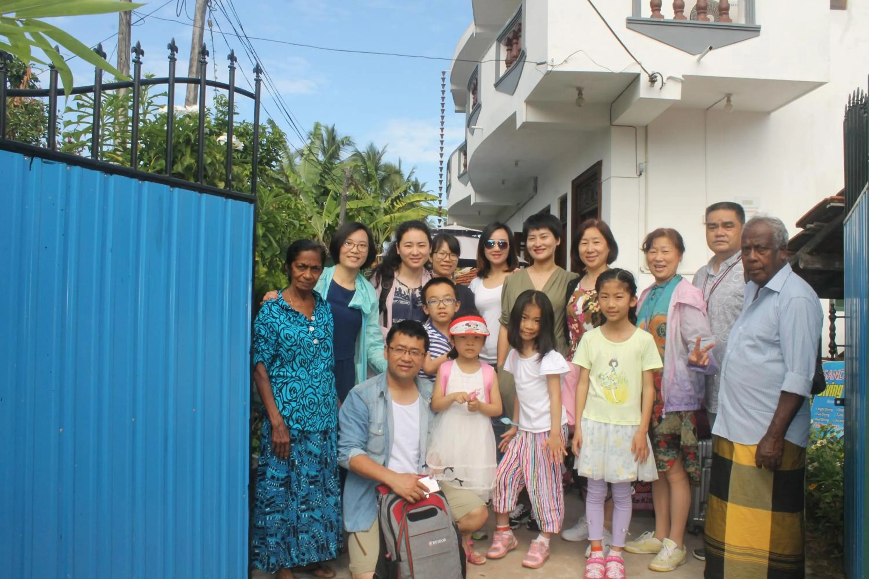 Family in Village Star Rest-Mirissa