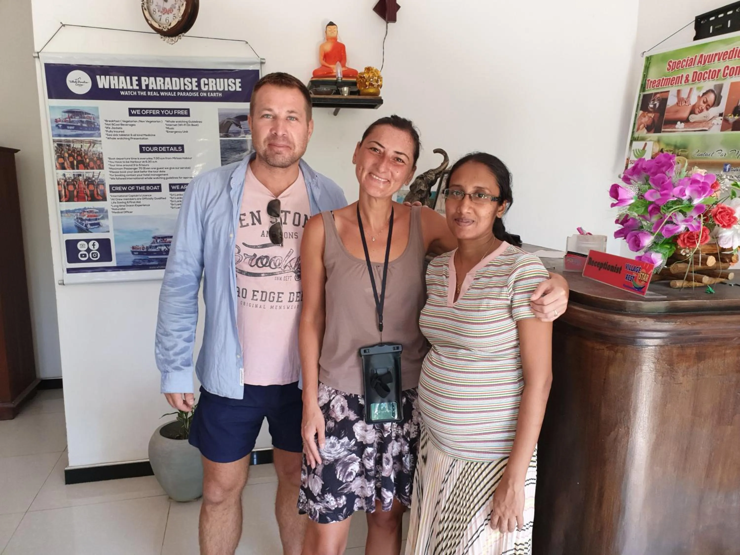 Lobby or reception in Village Star Rest-Mirissa