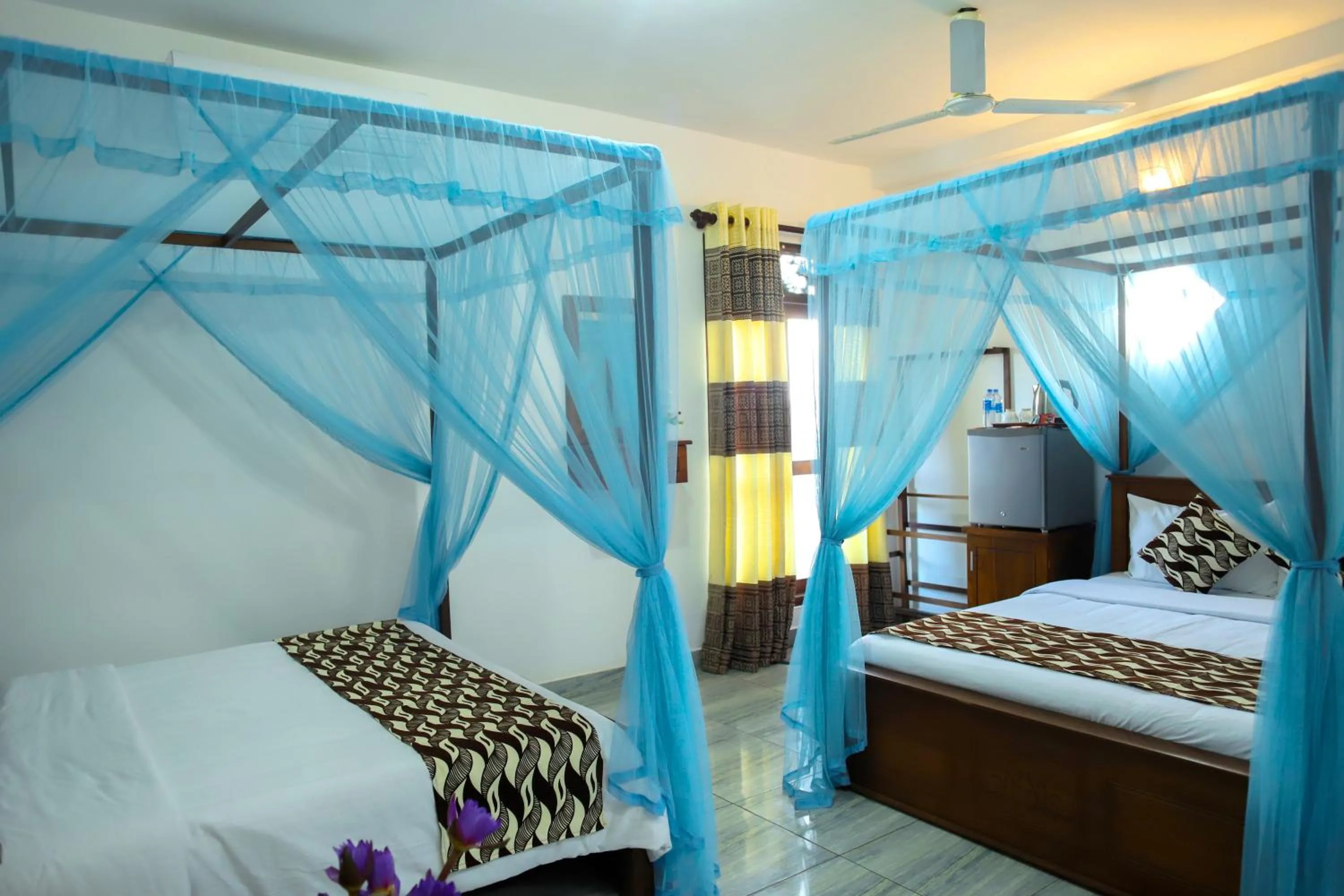 Bedroom, Bed in Village Star Rest-Mirissa