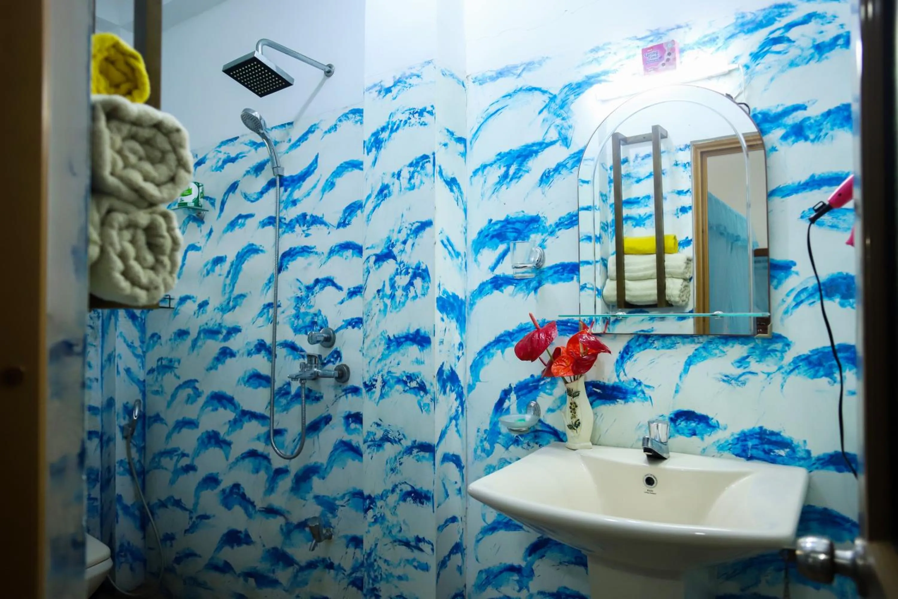 Bathroom in Village Star Rest-Mirissa