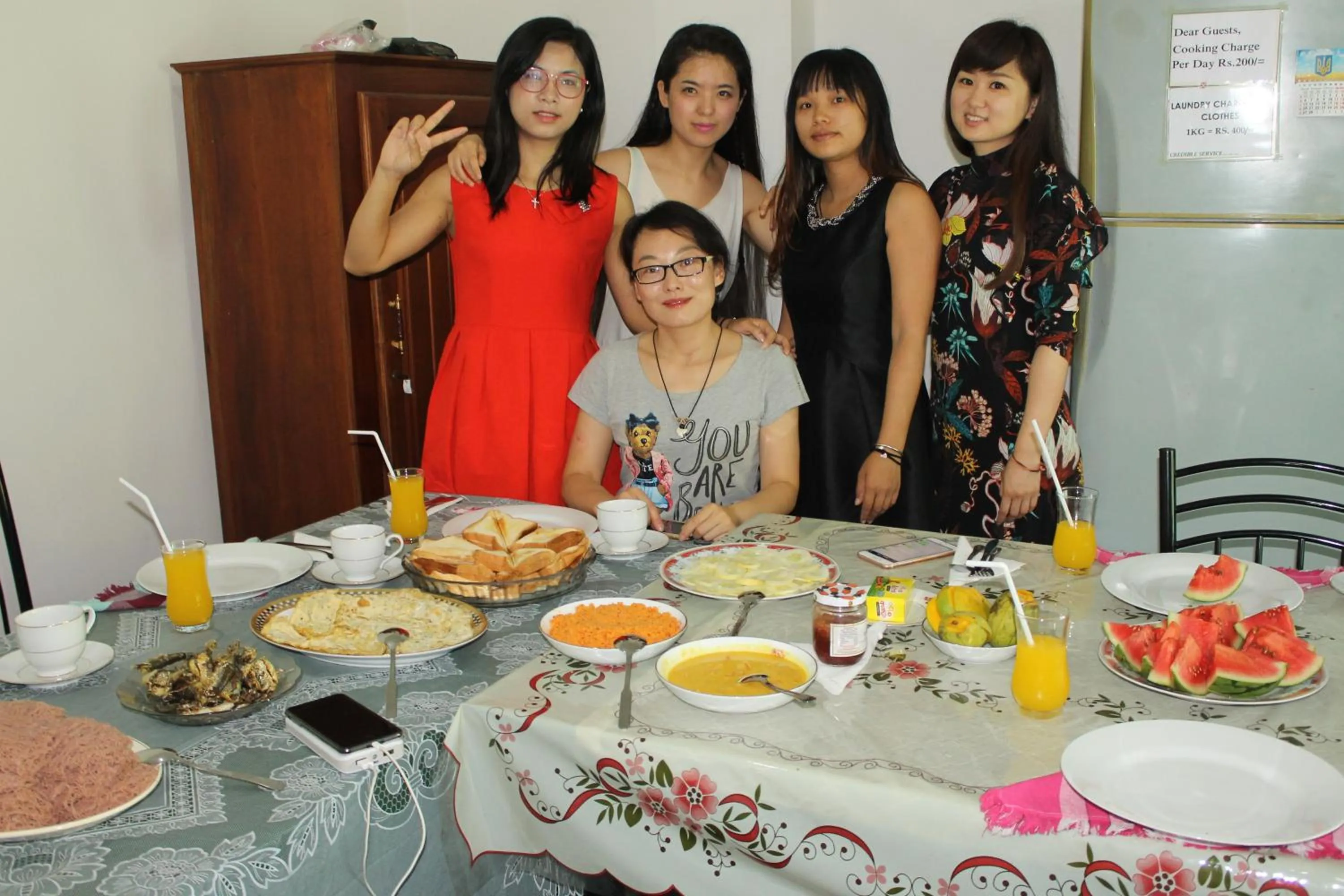 Breakfast in Village Star Rest-Mirissa