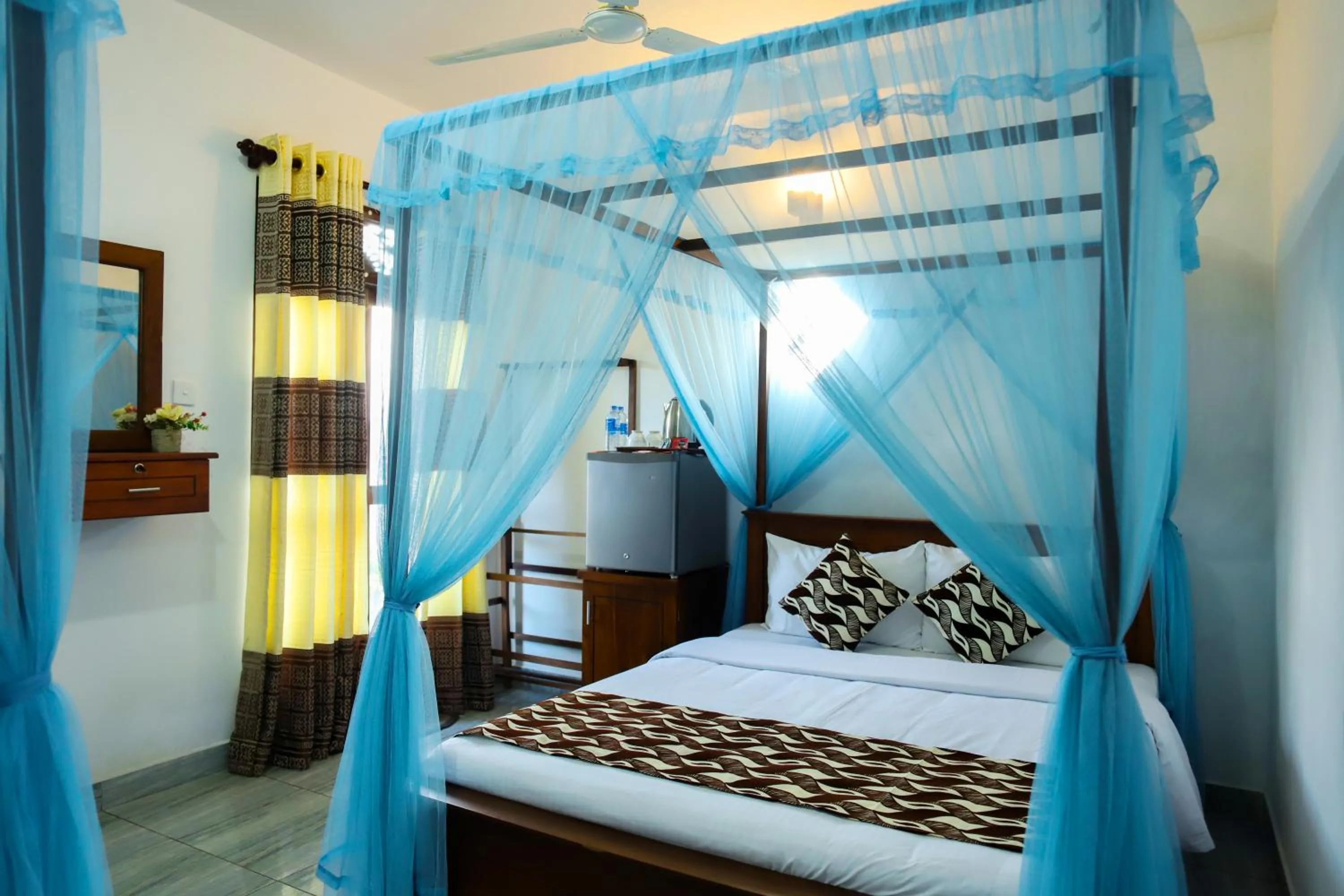 Bed in Village Star Rest-Mirissa