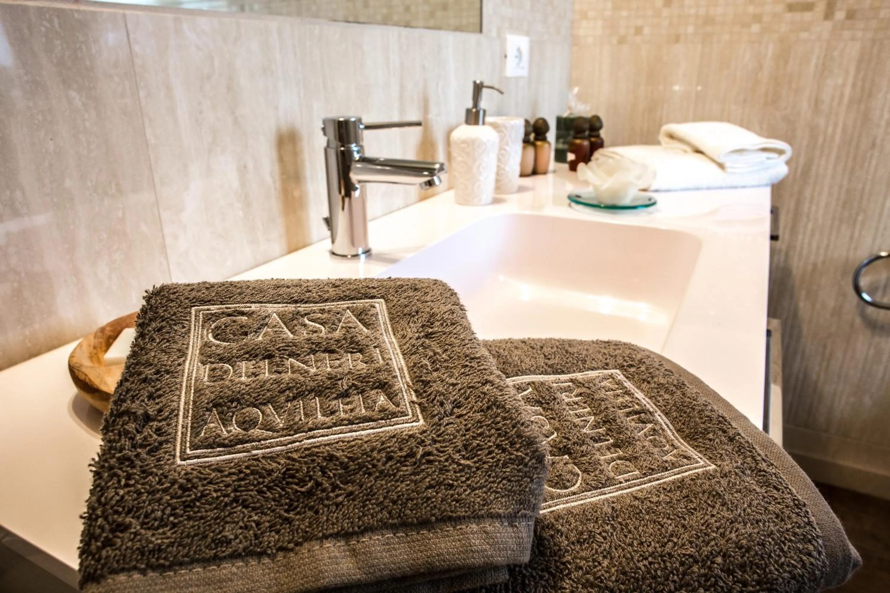 Bathroom, Bed in Casa Delneri Boutique Hotel Adults Only