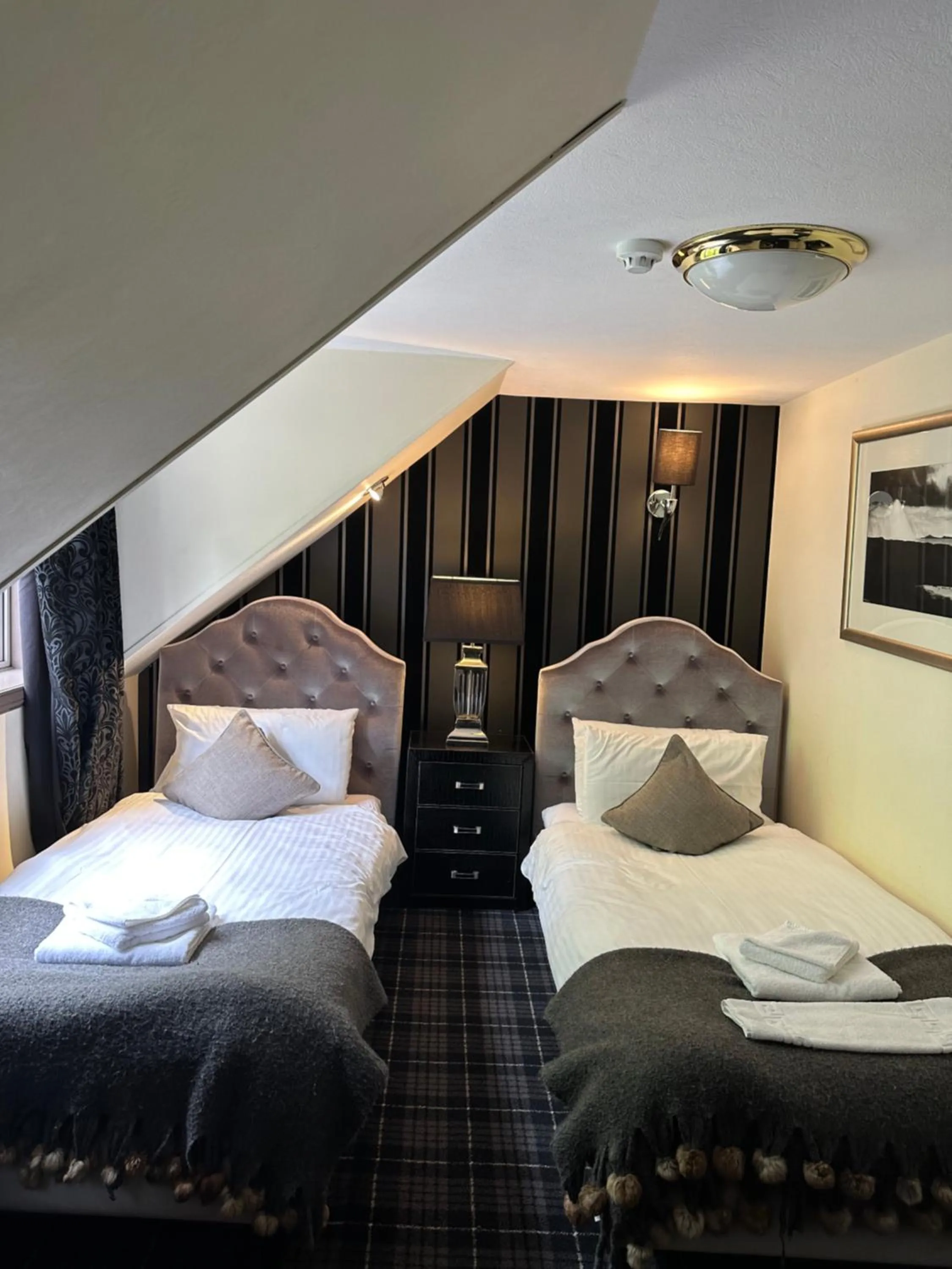 Bed in The Tobermory Hotel