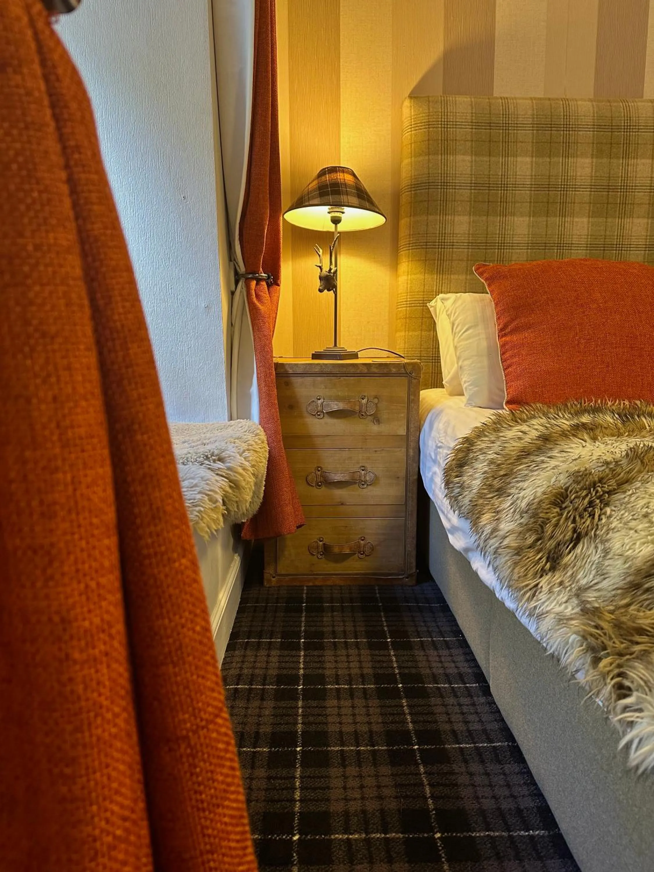 Bed in The Tobermory Hotel