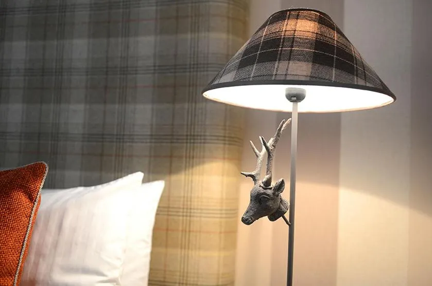 Decorative detail, Bed in The Tobermory Hotel