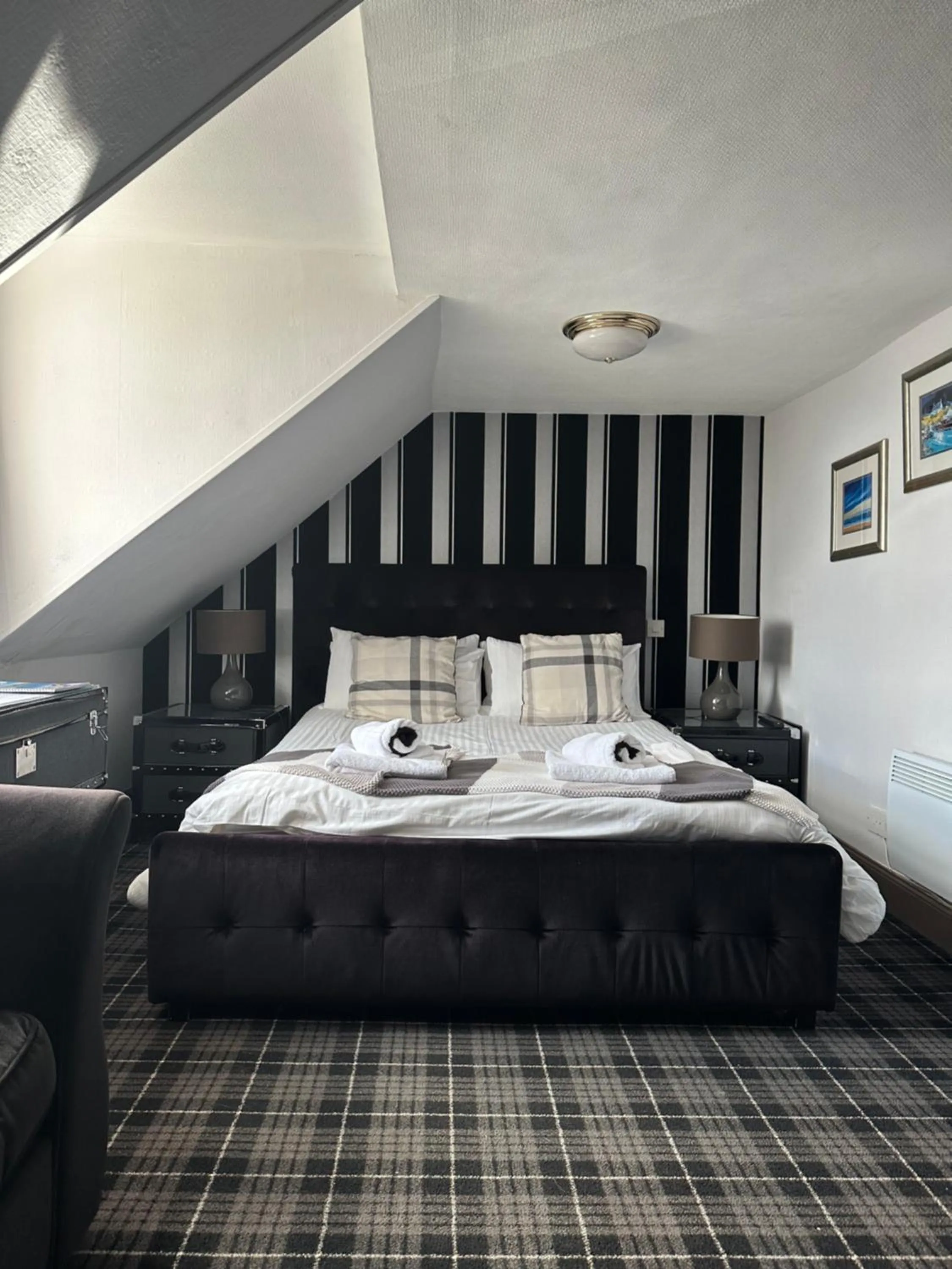 Bed in The Tobermory Hotel