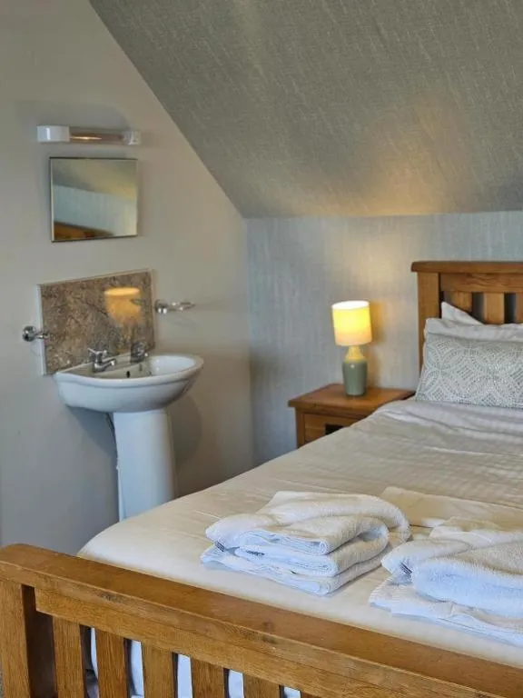 Bed in The Tobermory Hotel