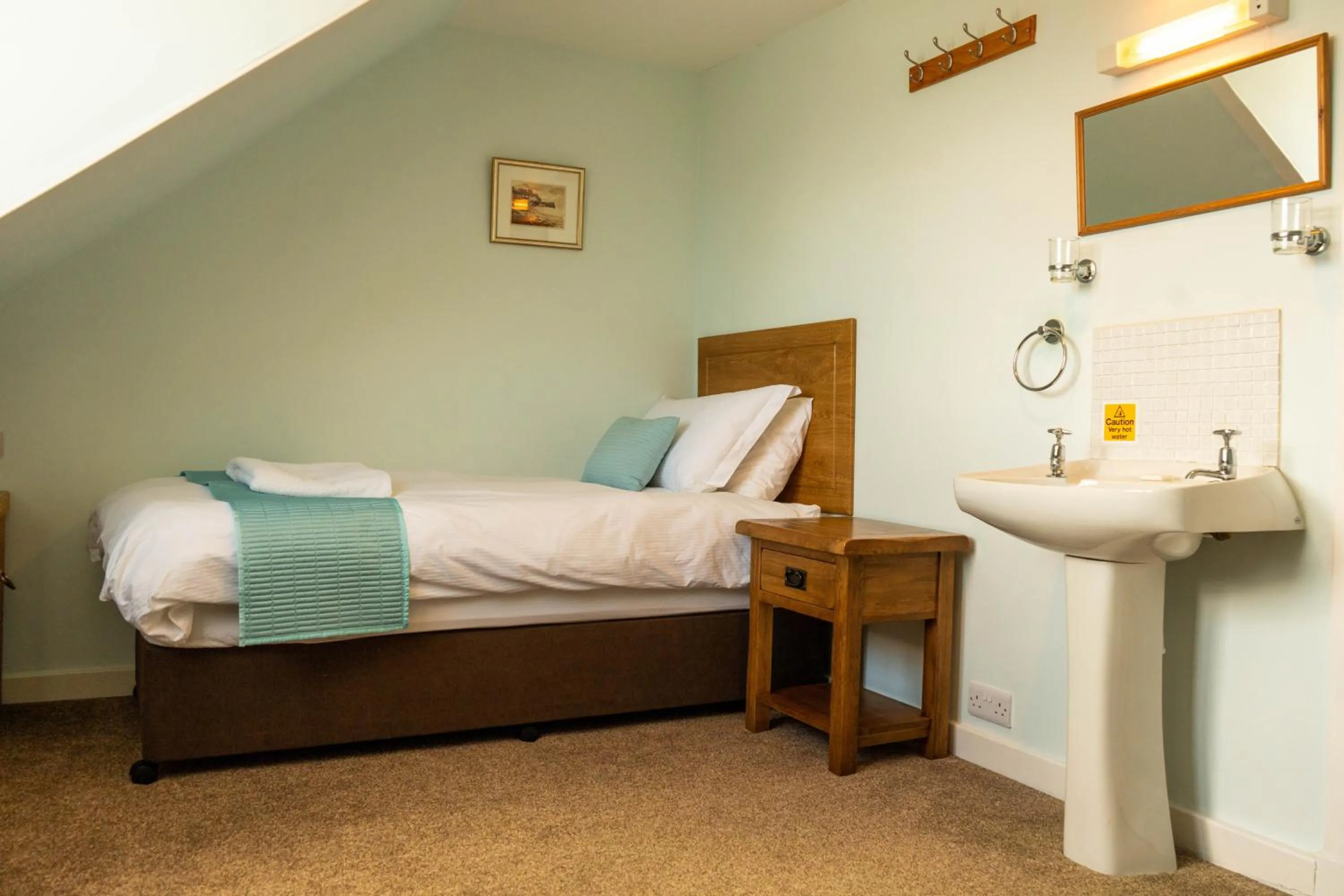 Bed in The Tobermory Hotel