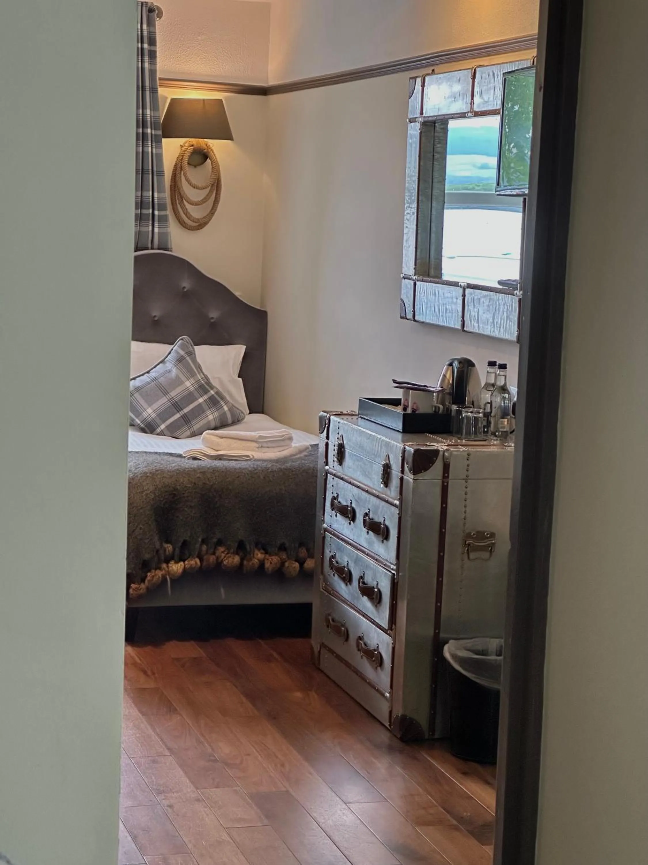 Bed in The Tobermory Hotel