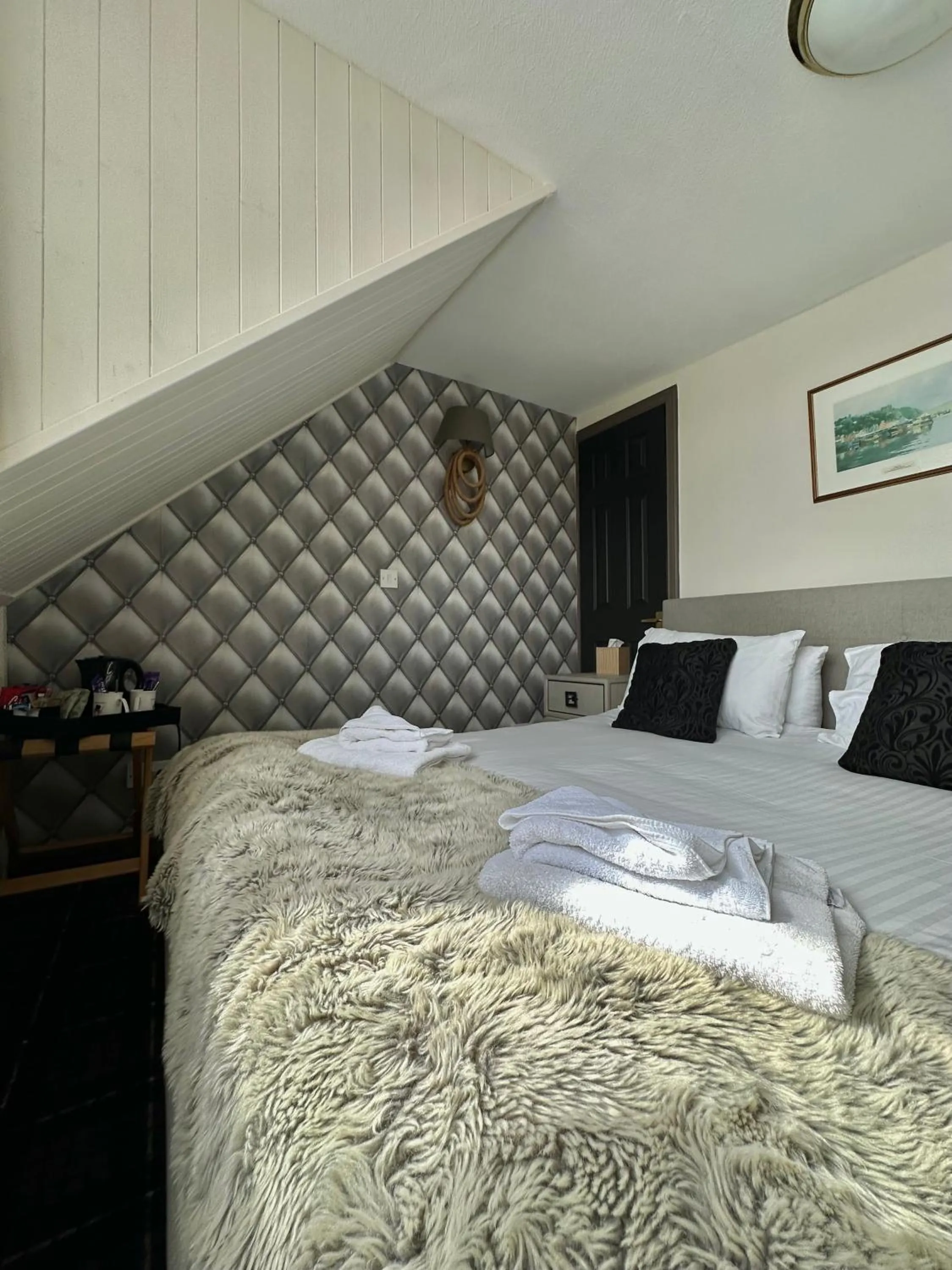 Bed in The Tobermory Hotel