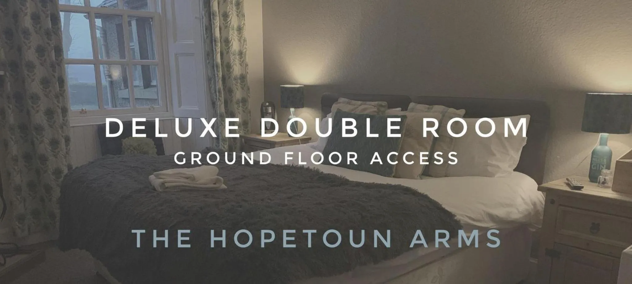 Bedroom, Bed in The Hopetoun Arms Hotel