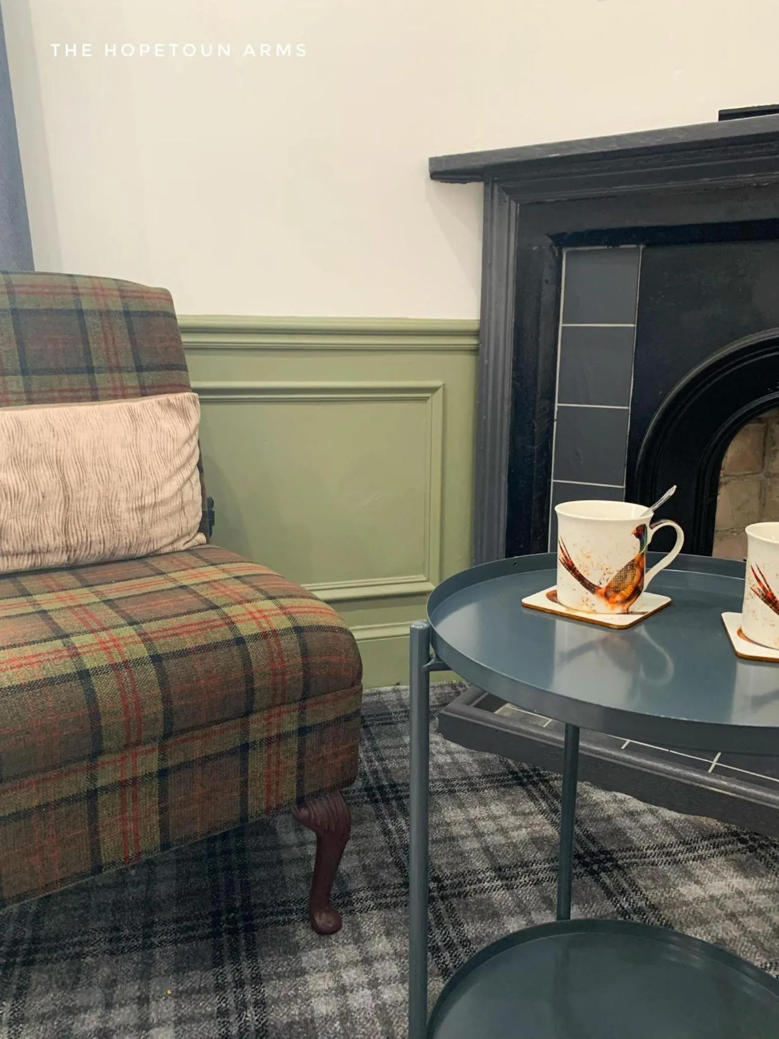 Bedroom in The Hopetoun Arms Hotel