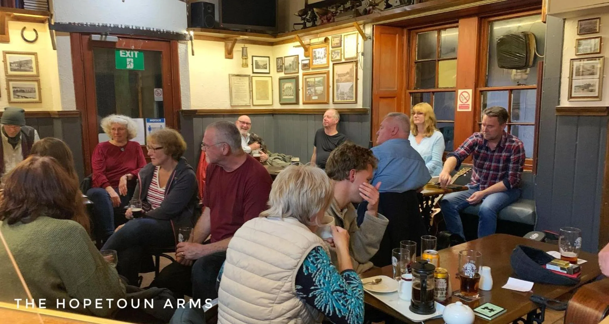 Entertainment in The Hopetoun Arms Hotel