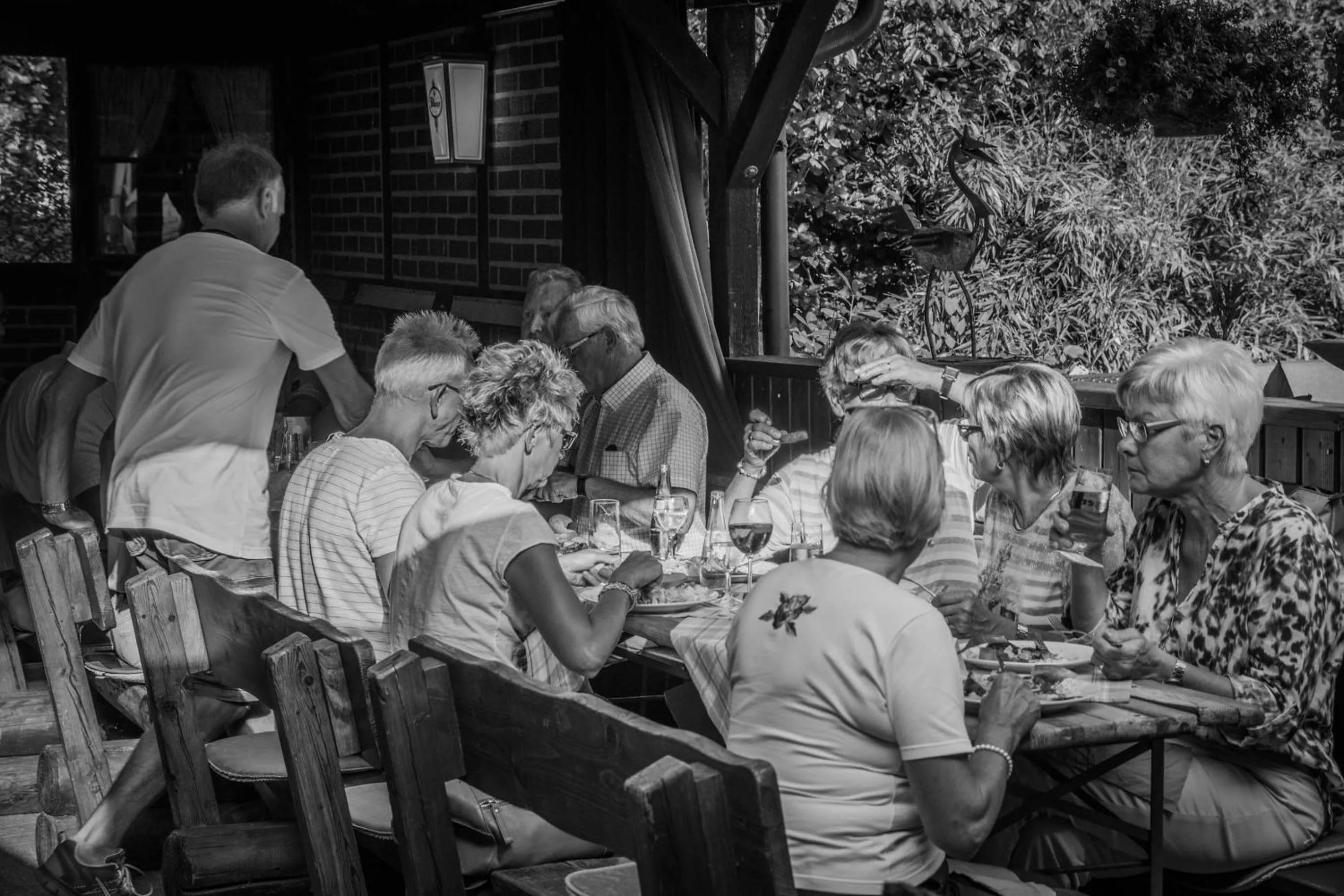 Patio in Hotel Gasthof Zur Post