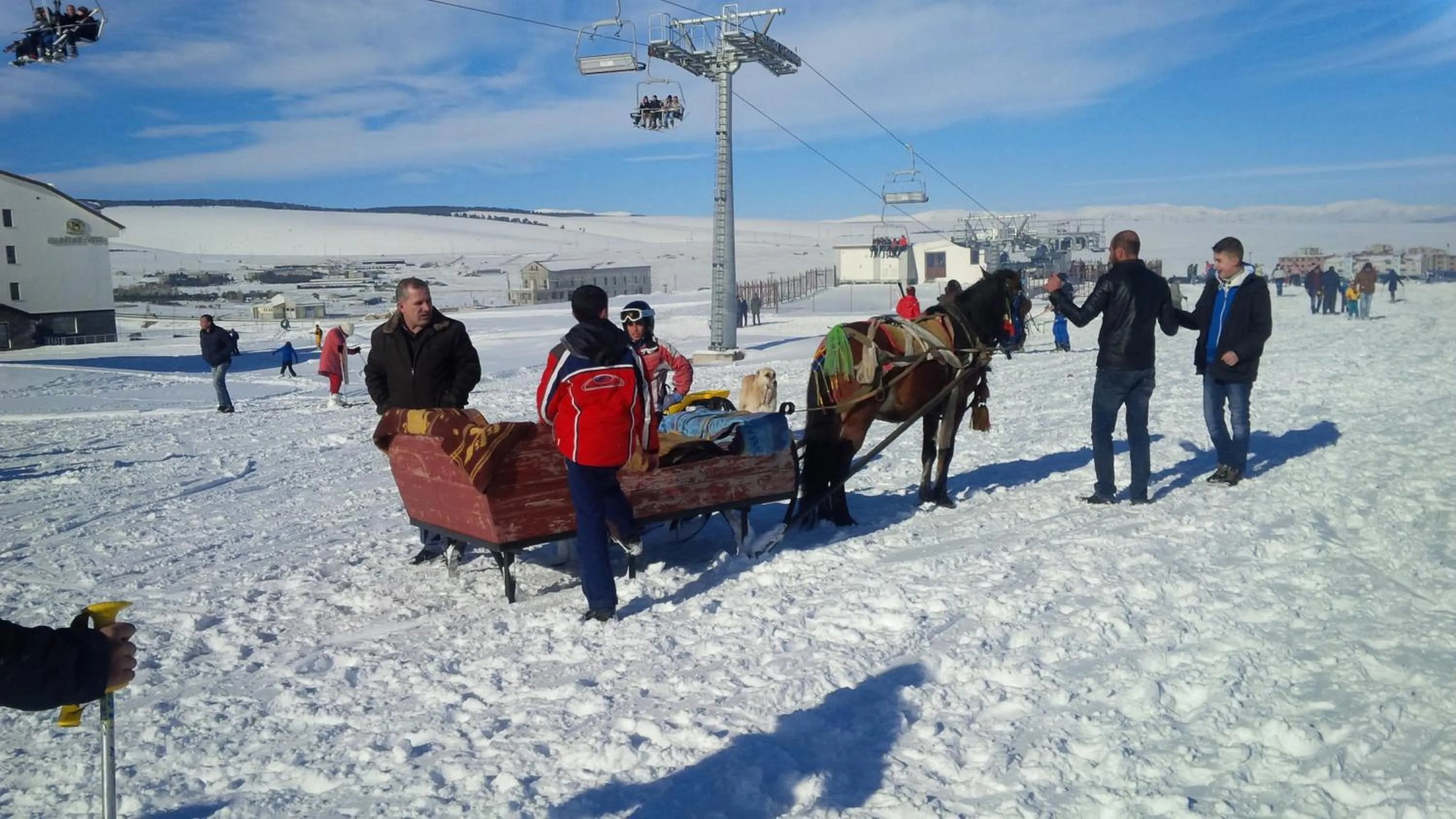 Horse-riding in Sarikamis Habitat Hotel