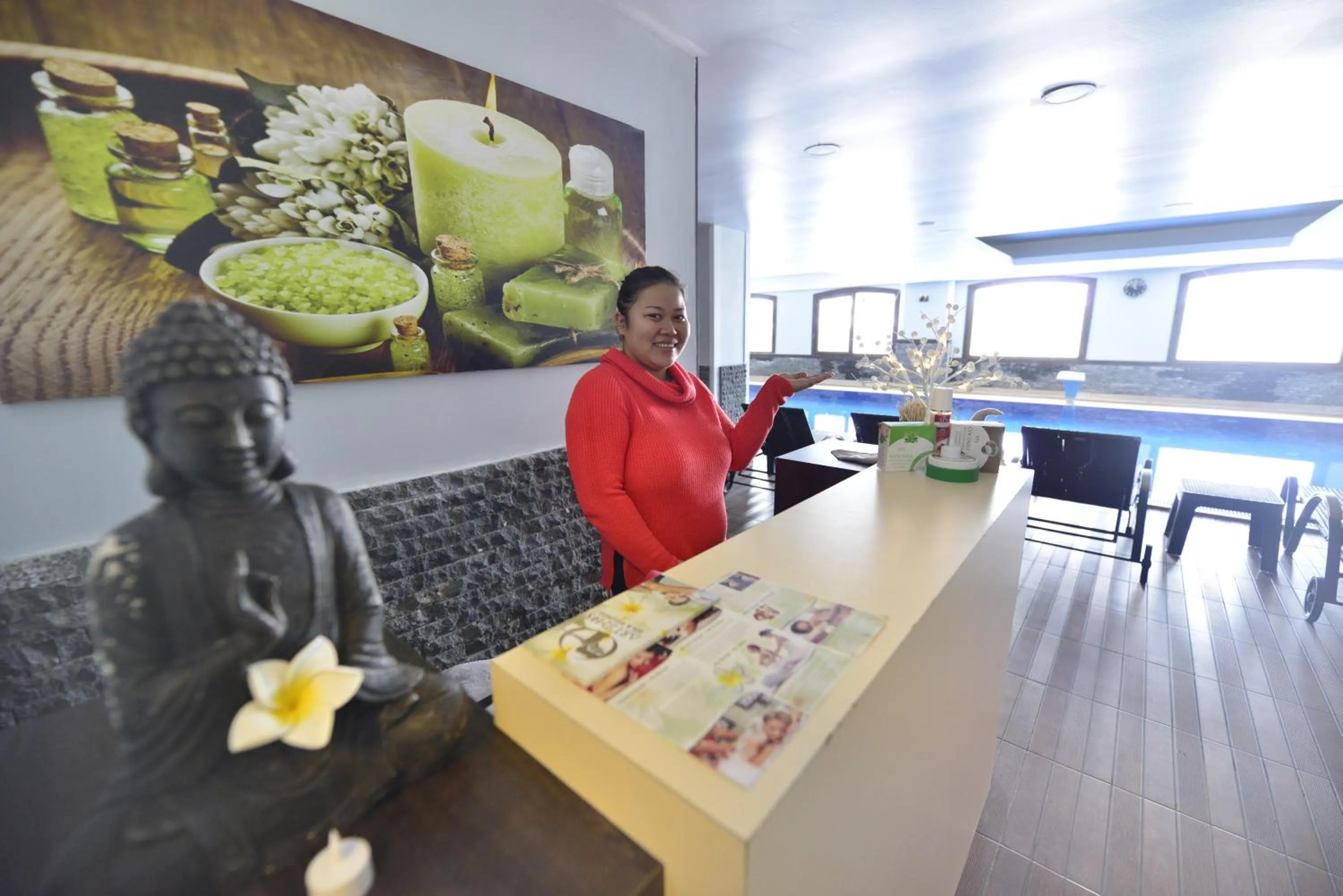 Sauna in Sarikamis Habitat Hotel