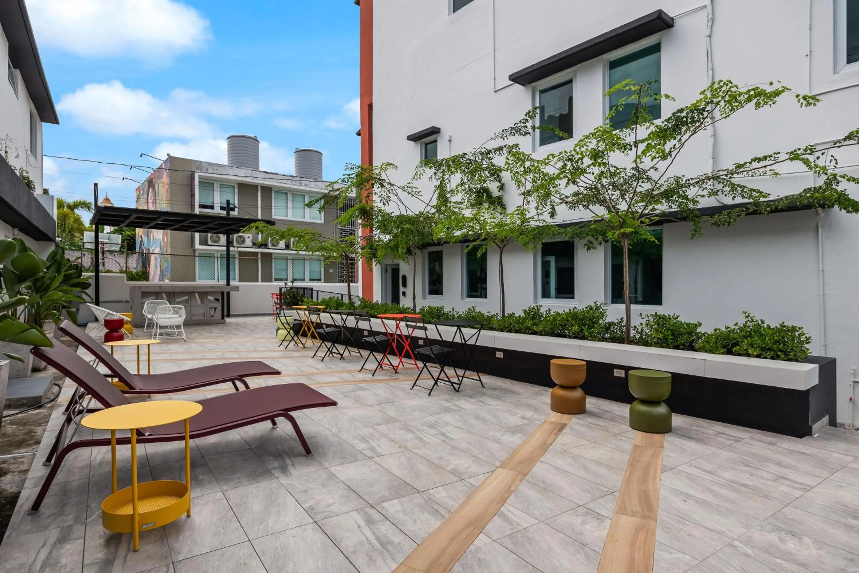 Patio in Casa Placita Hotel