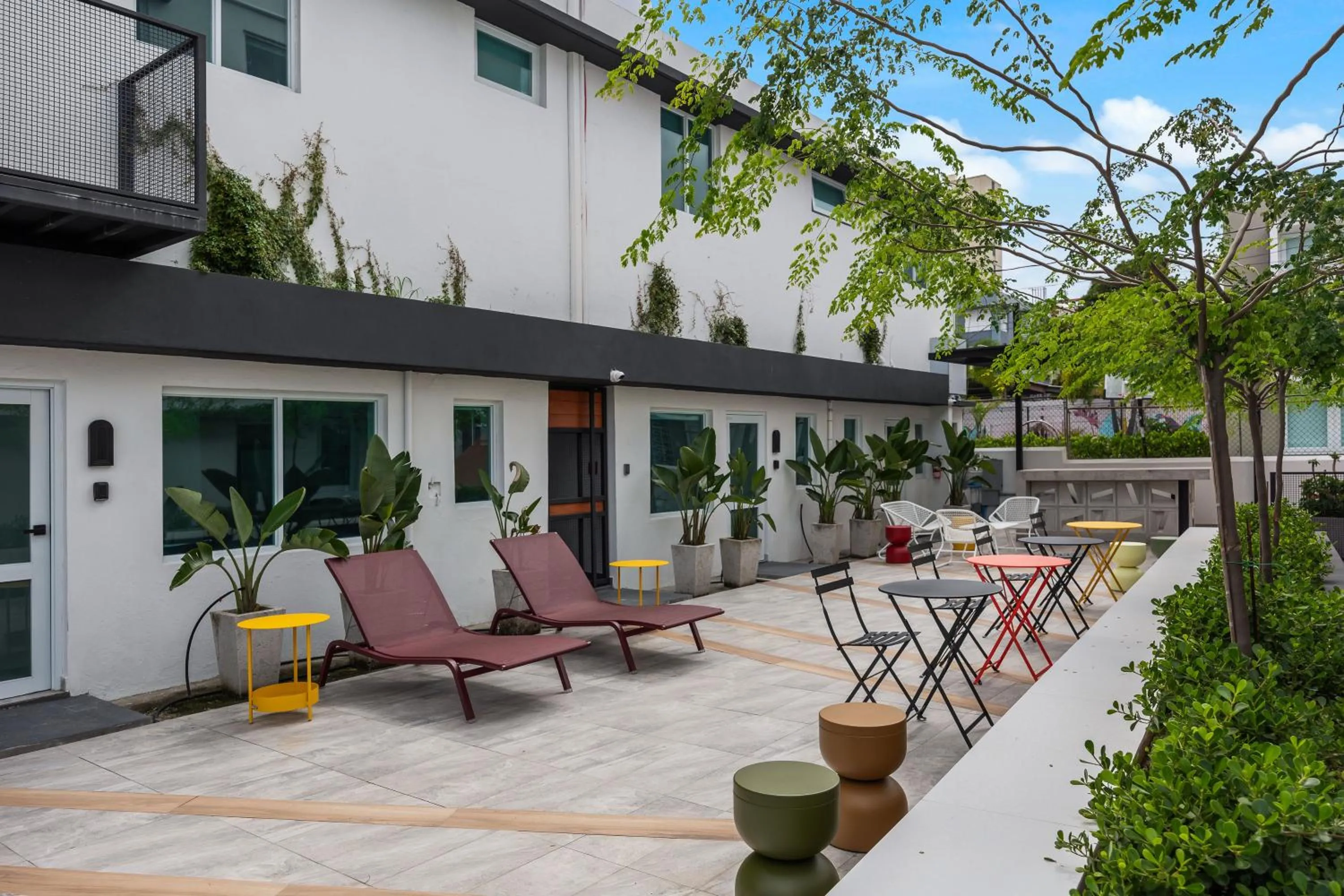 Patio in Casa Placita Hotel