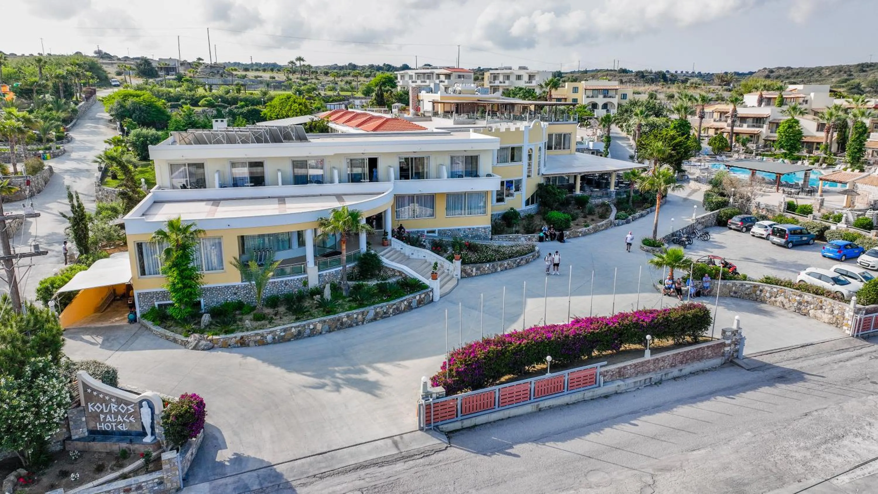 Bird's eye view in Kouros Palace Active Lifestyle Hotel