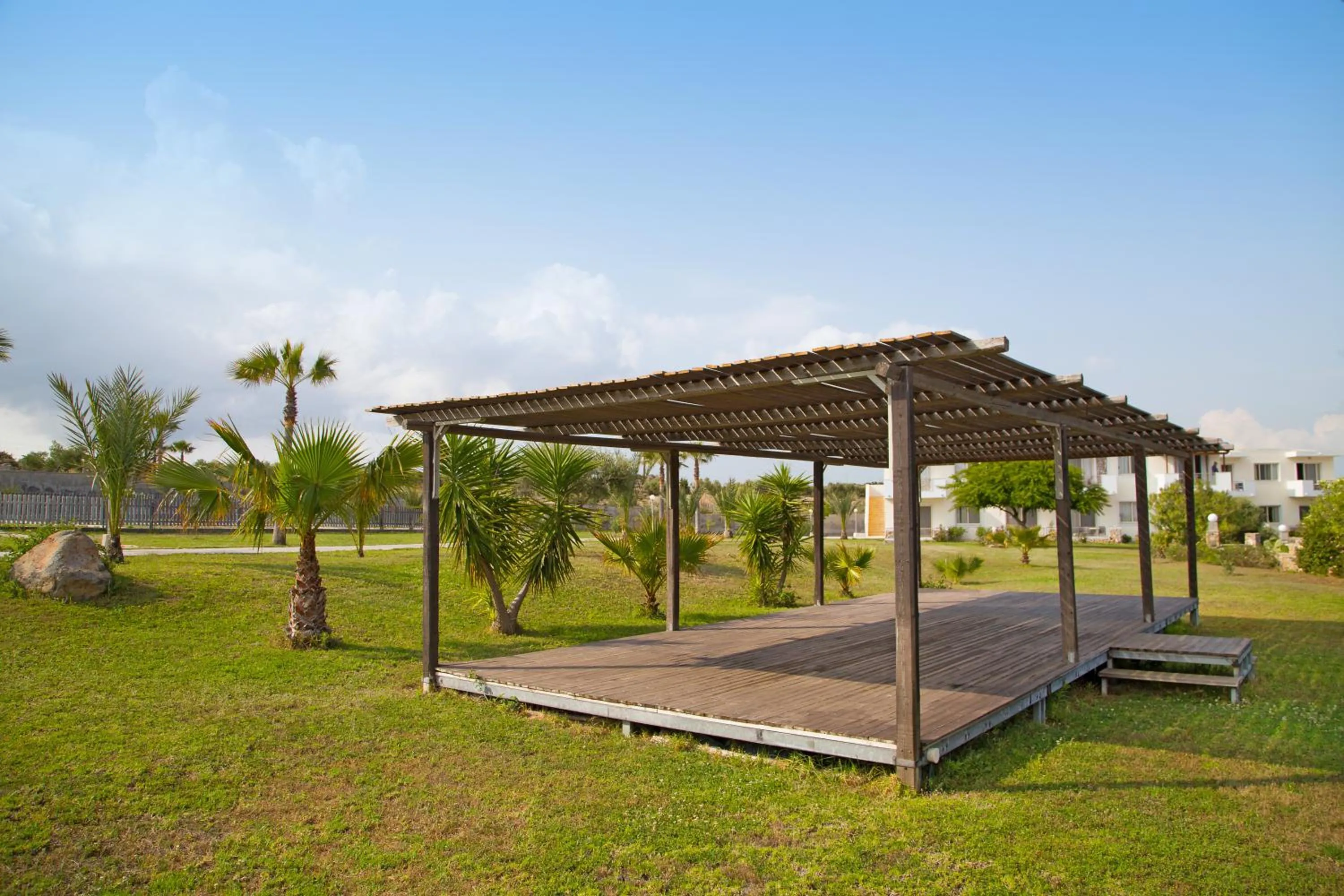 Garden in Kouros Palace Active Lifestyle Hotel
