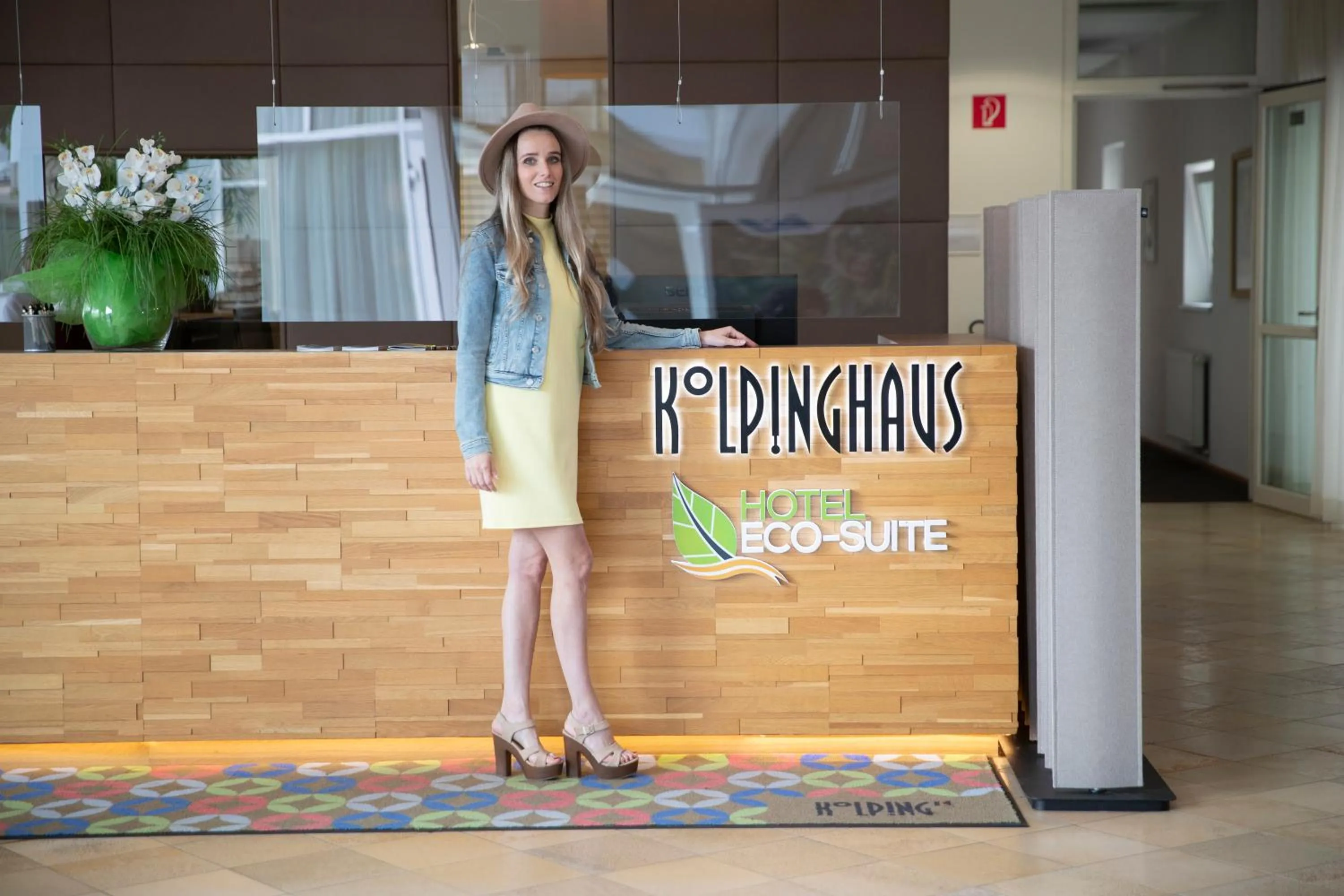 Lobby or reception in Eco Suite Hotel